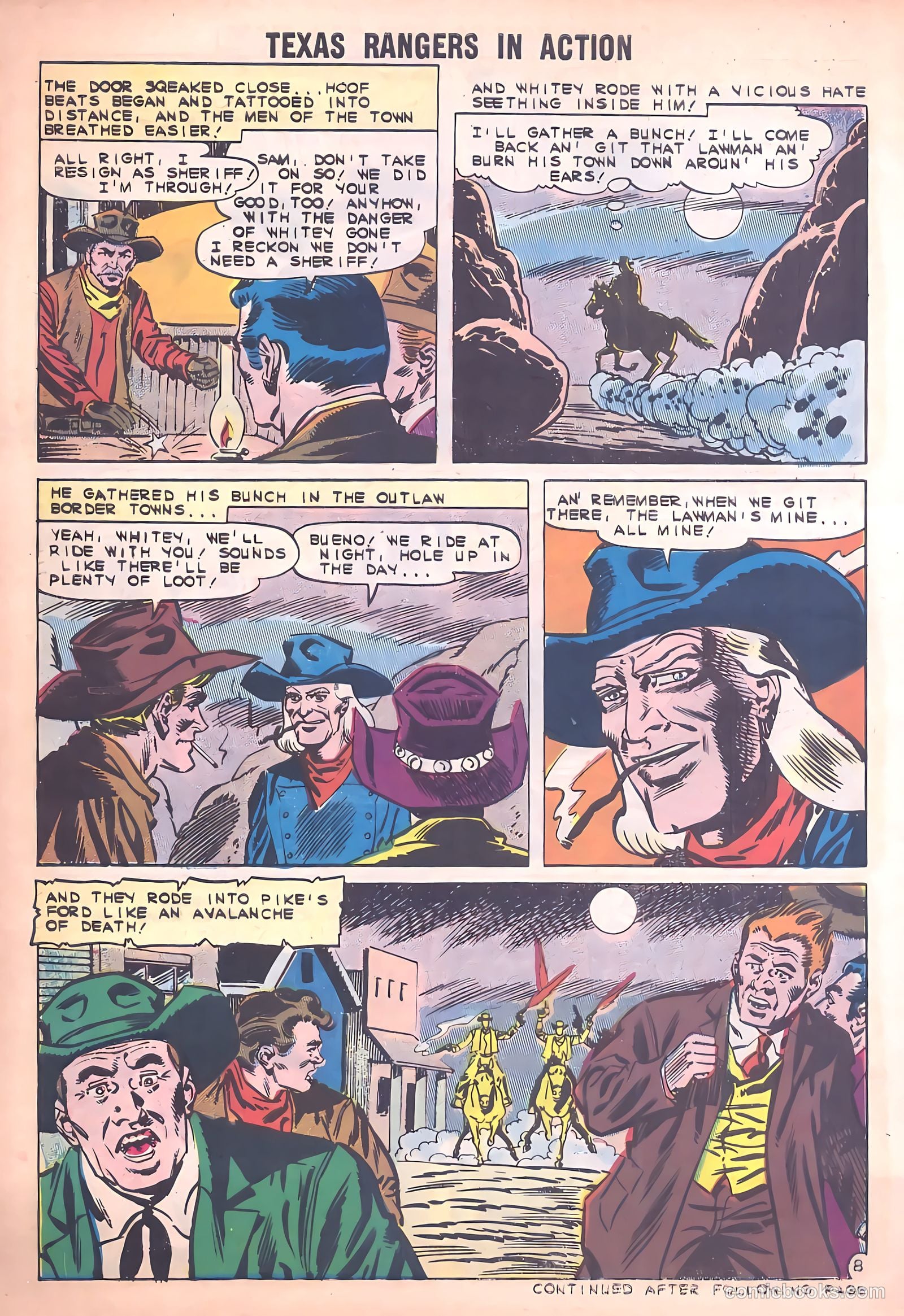 Texas Rangers in Action #30 (1961) — page 30 of 36