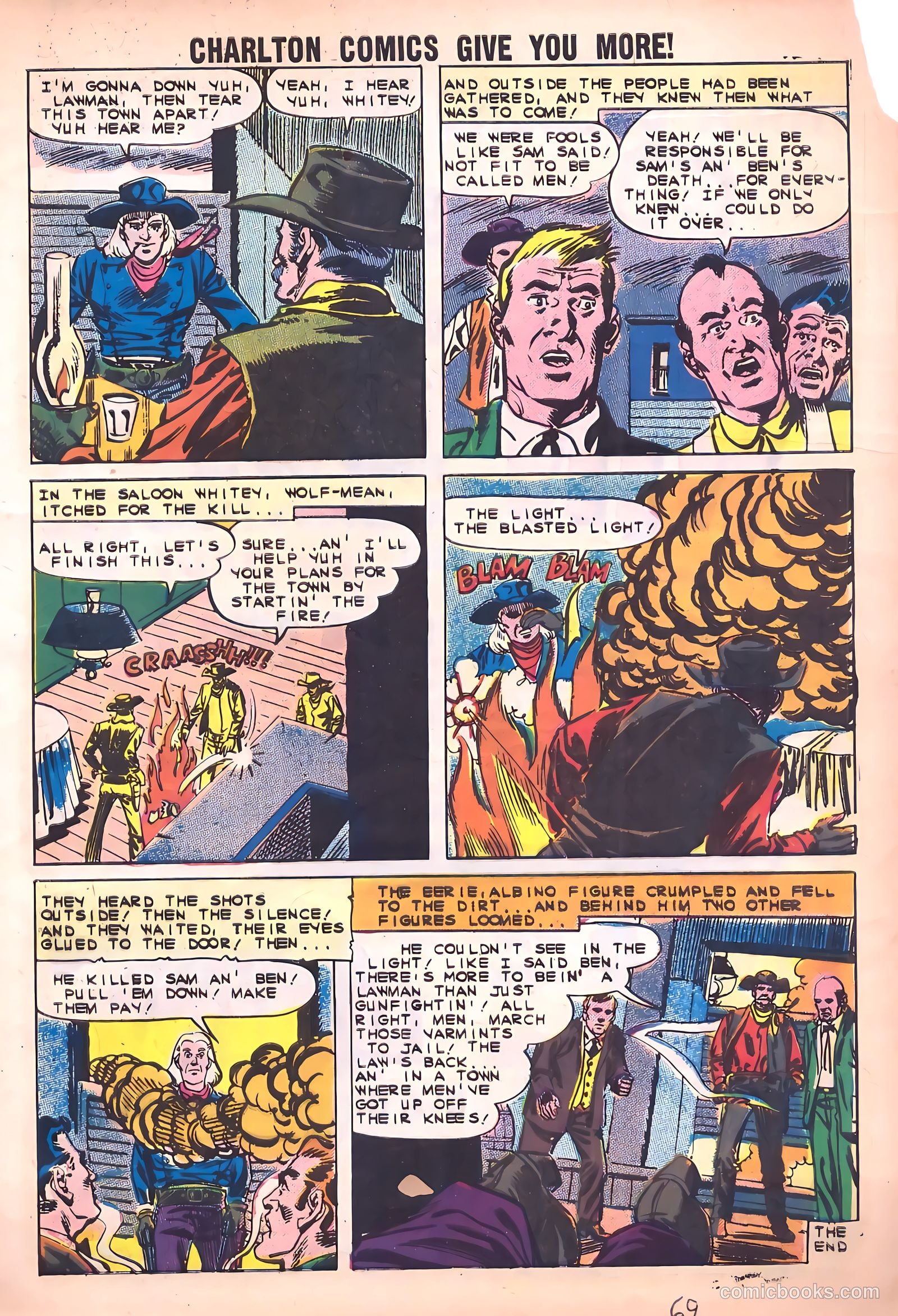 Texas Rangers in Action #30 (1961) — page 33 of 36