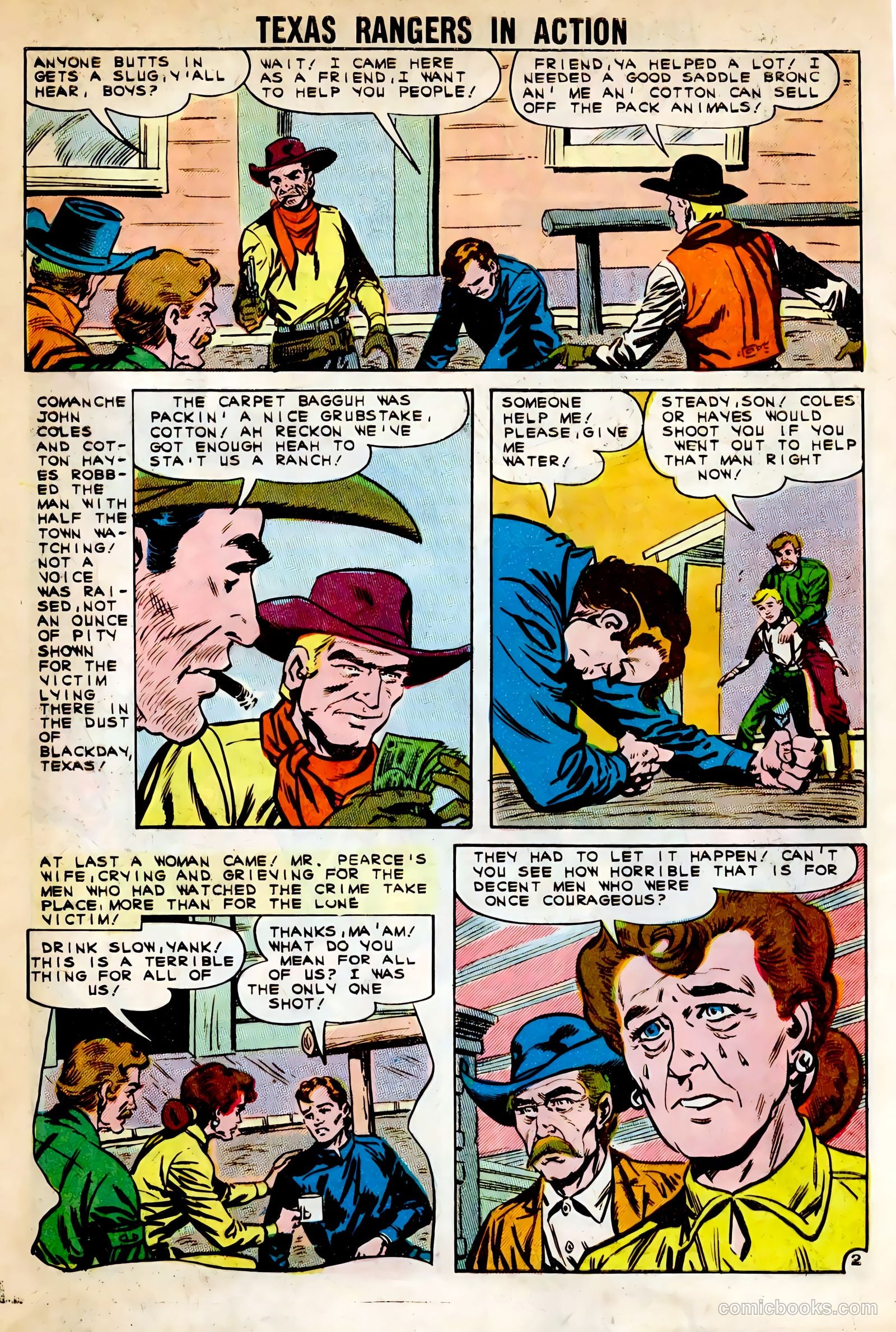 Texas Rangers in Action #31 (1961) — page 4 of 36