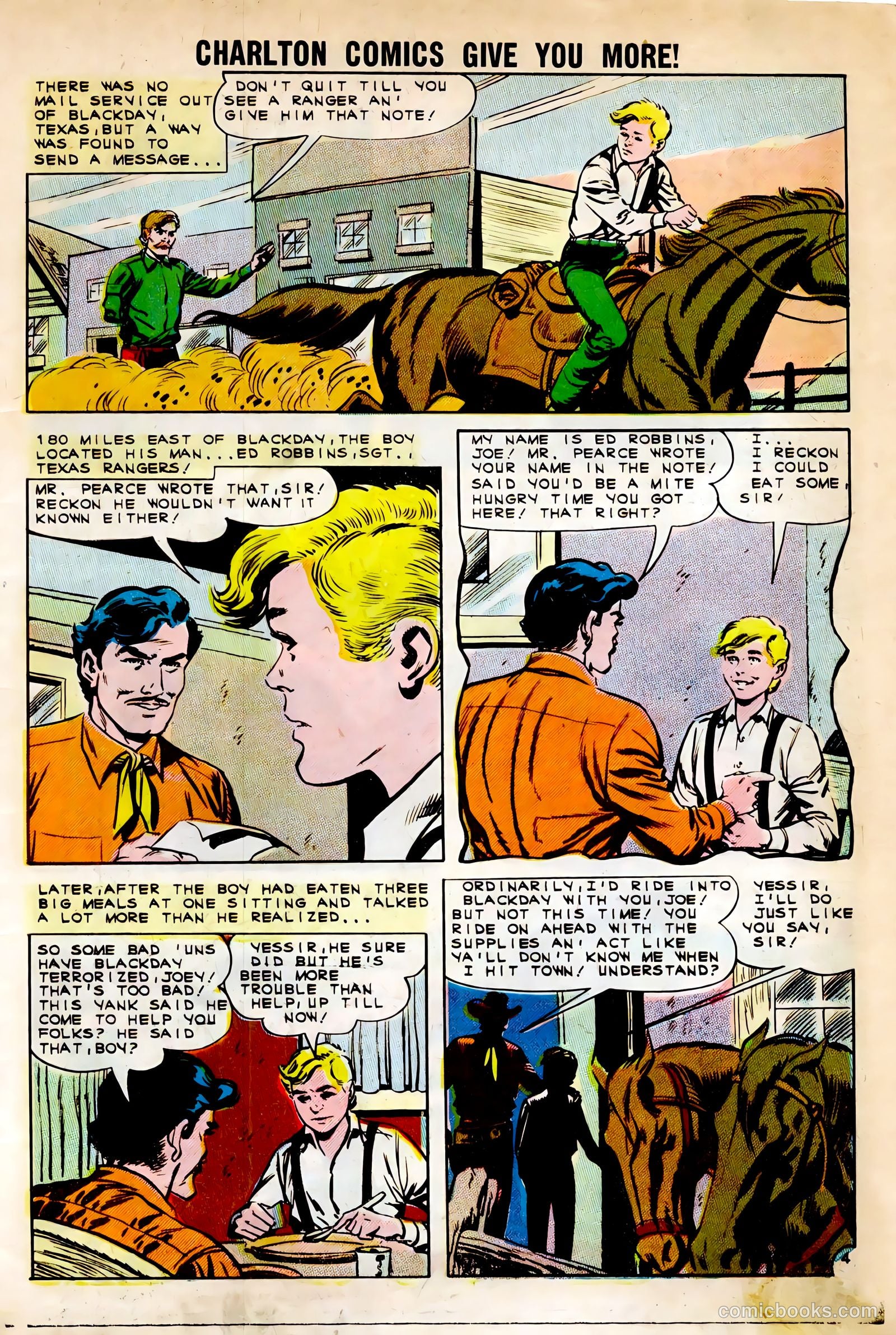 Texas Rangers in Action #31 (1961) — page 7 of 36