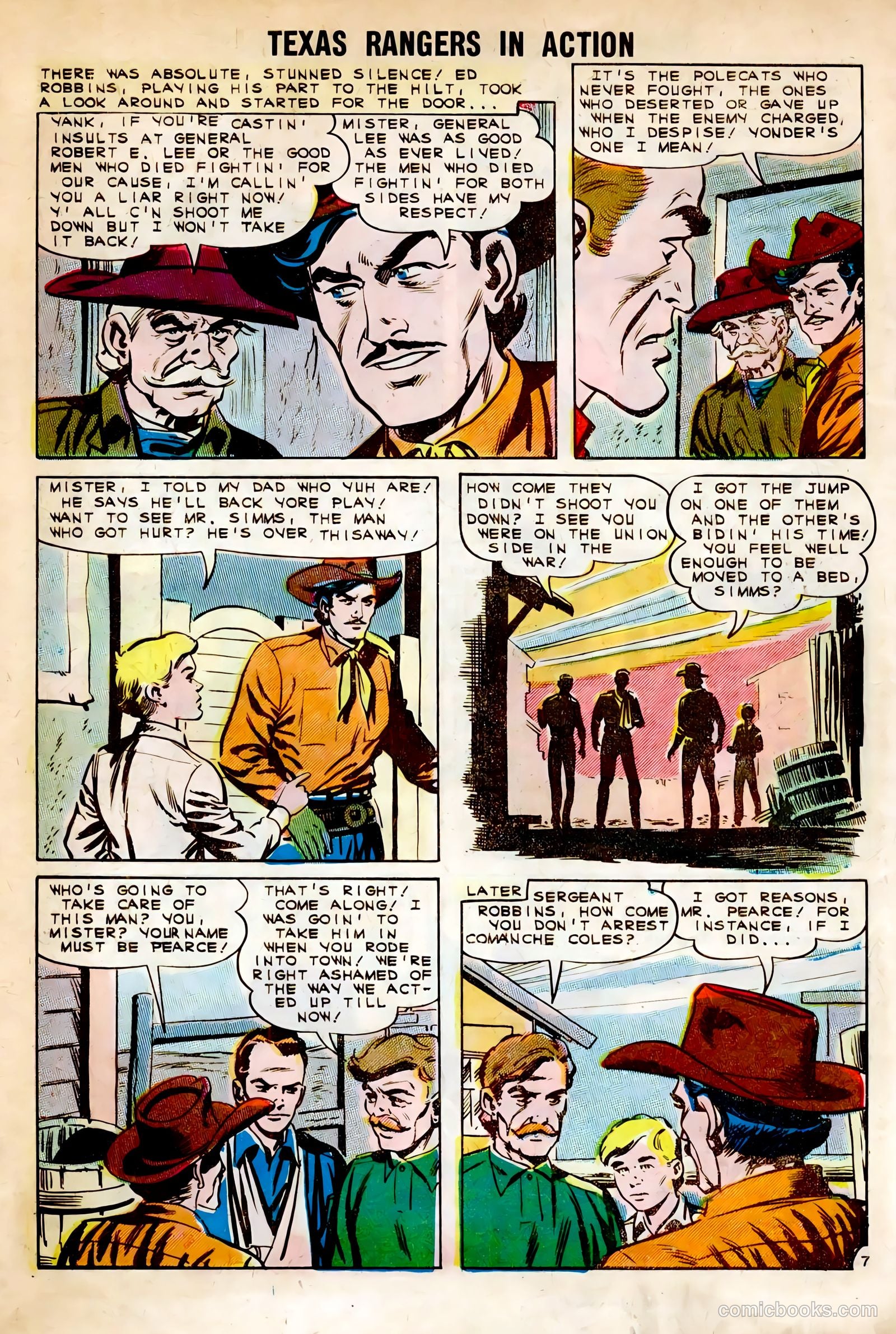 Texas Rangers in Action #31 (1961) — page 10 of 36