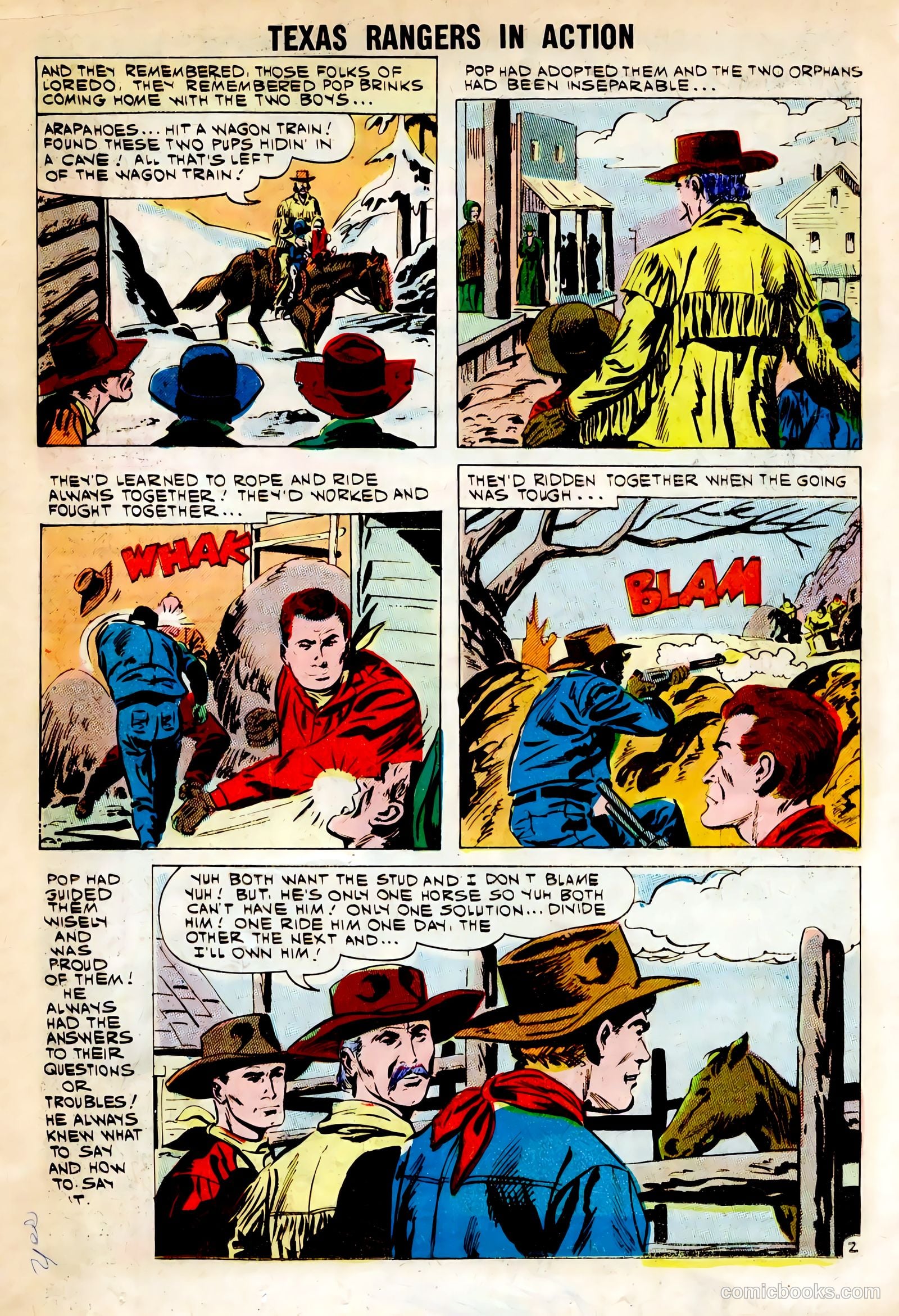 Texas Rangers in Action #31 (1961) — page 16 of 36