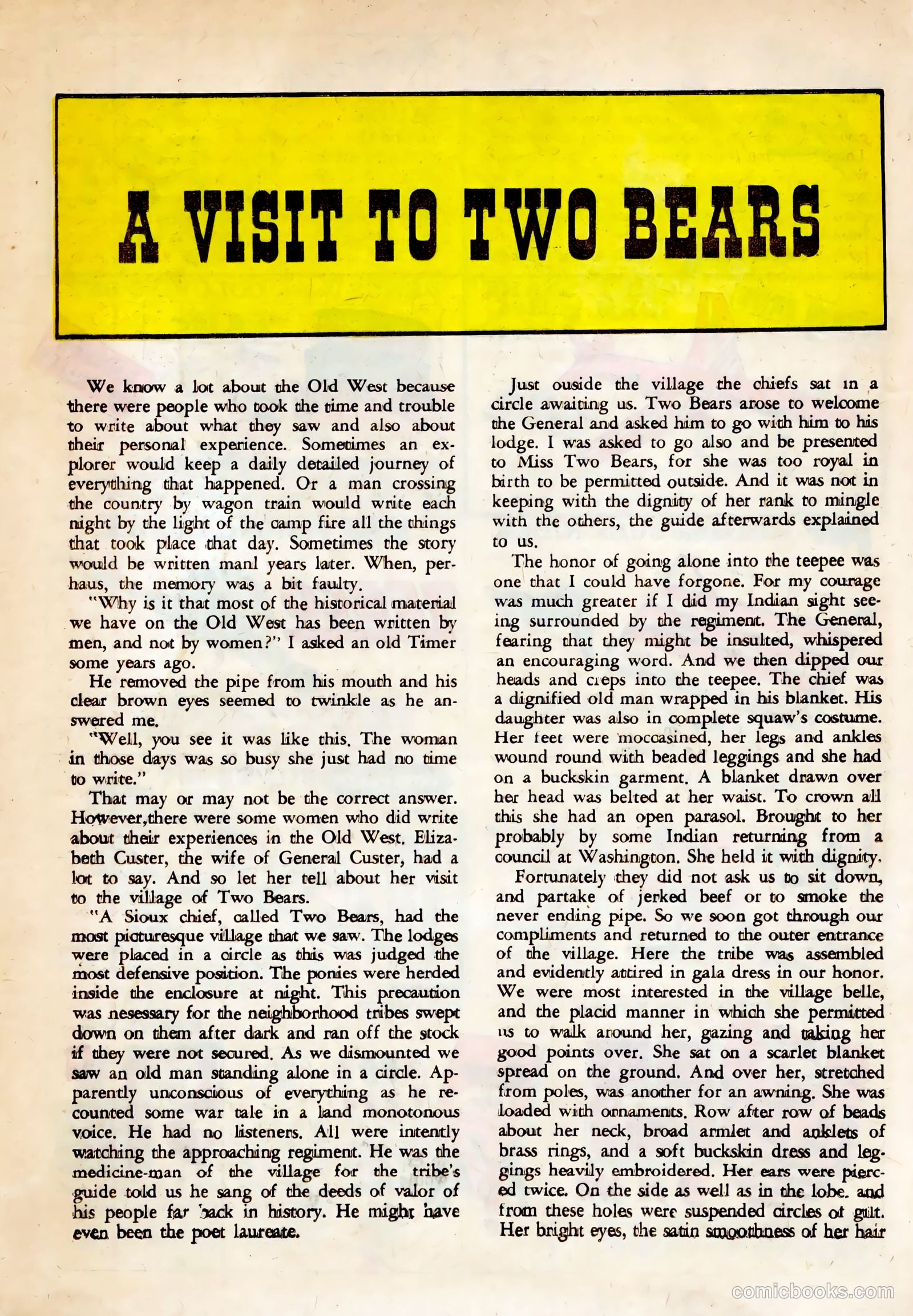 Texas Rangers in Action #31 (1961) — page 20 of 36