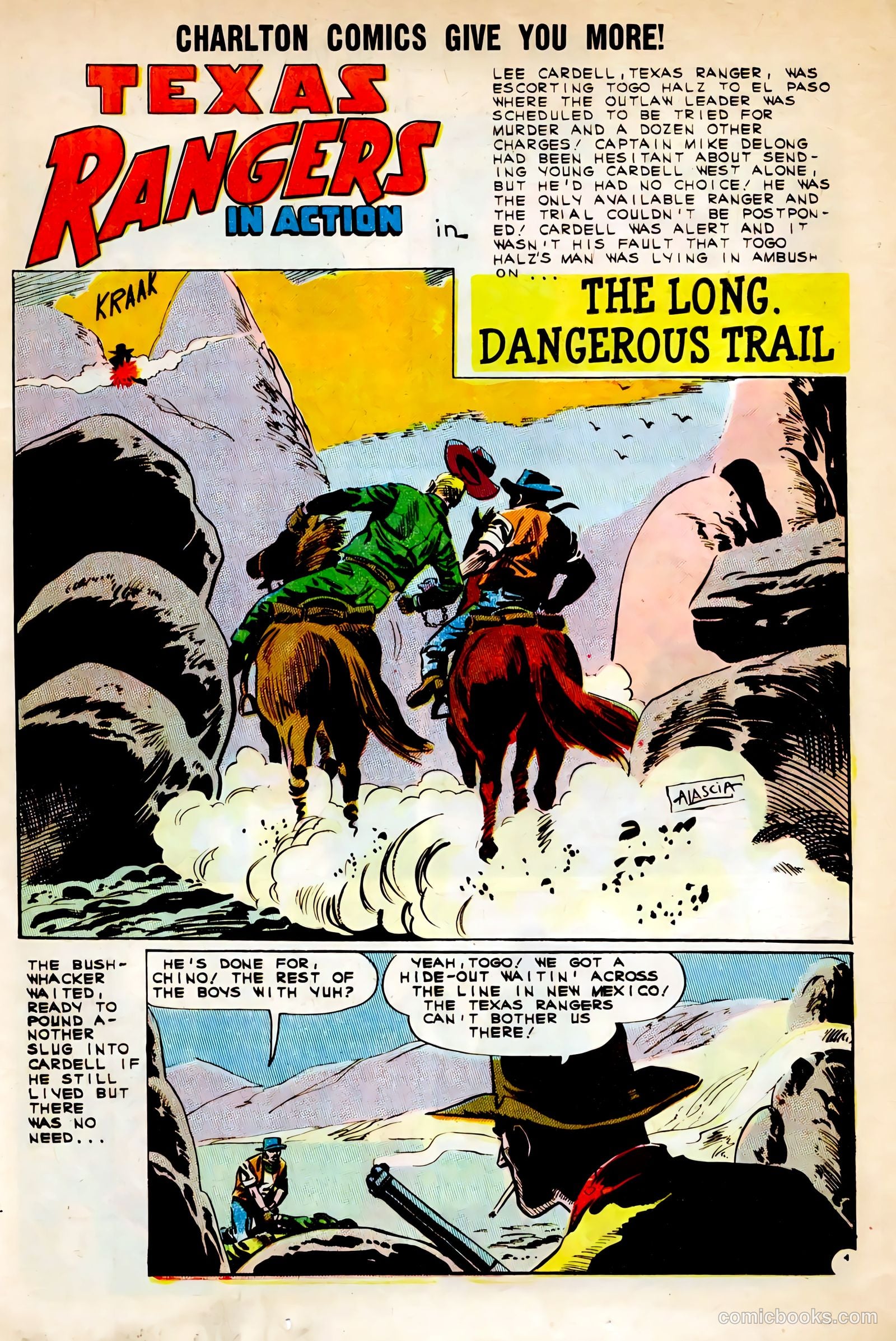 Texas Rangers in Action #31 (1961) — page 23 of 36