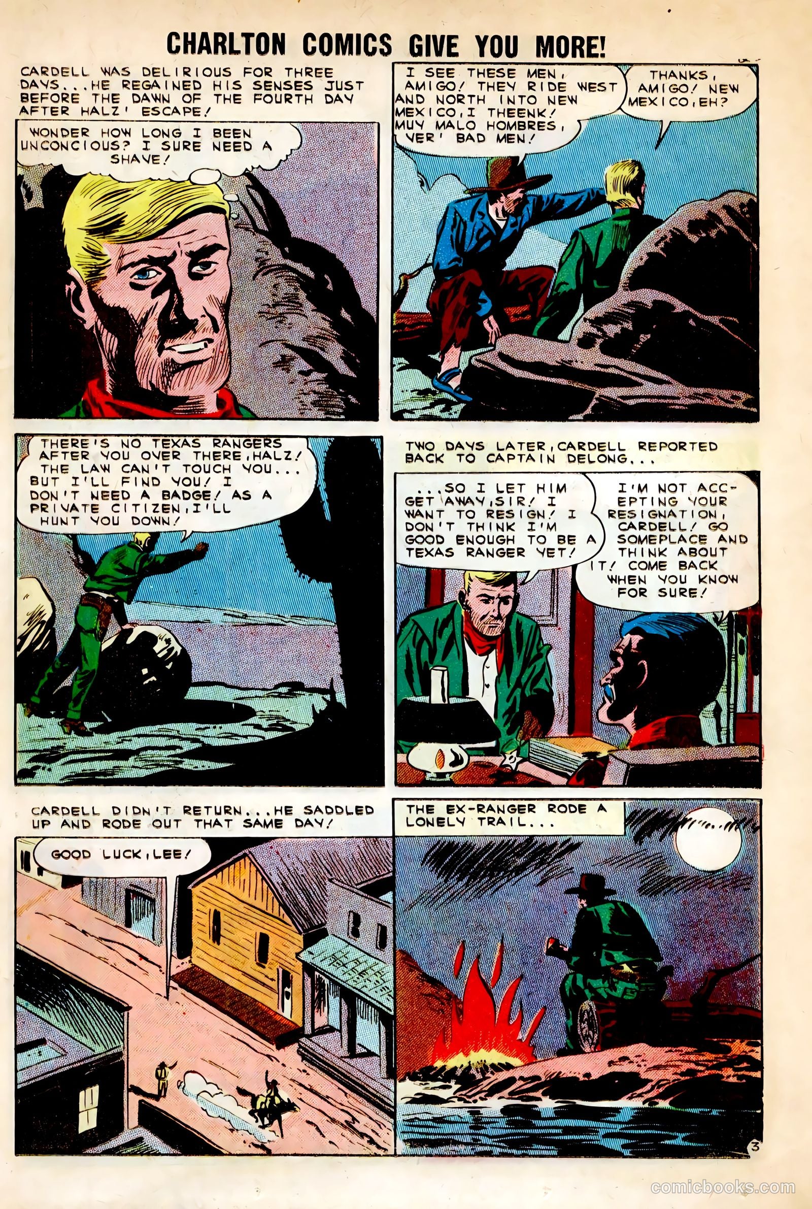 Texas Rangers in Action #31 (1961) — page 25 of 36