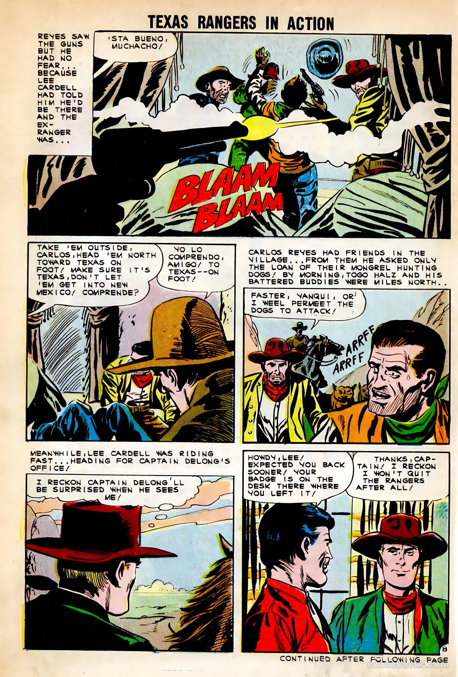 Texas Rangers in Action #31 (1961) — page 30 of 36