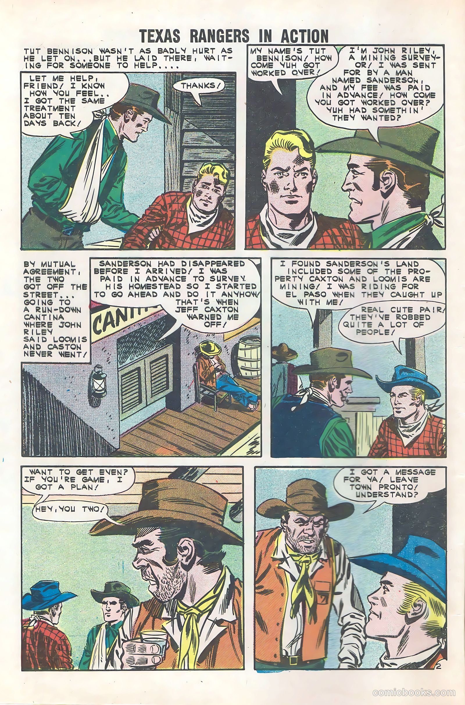 Texas Rangers in Action #32 (1962) — page 4 of 36