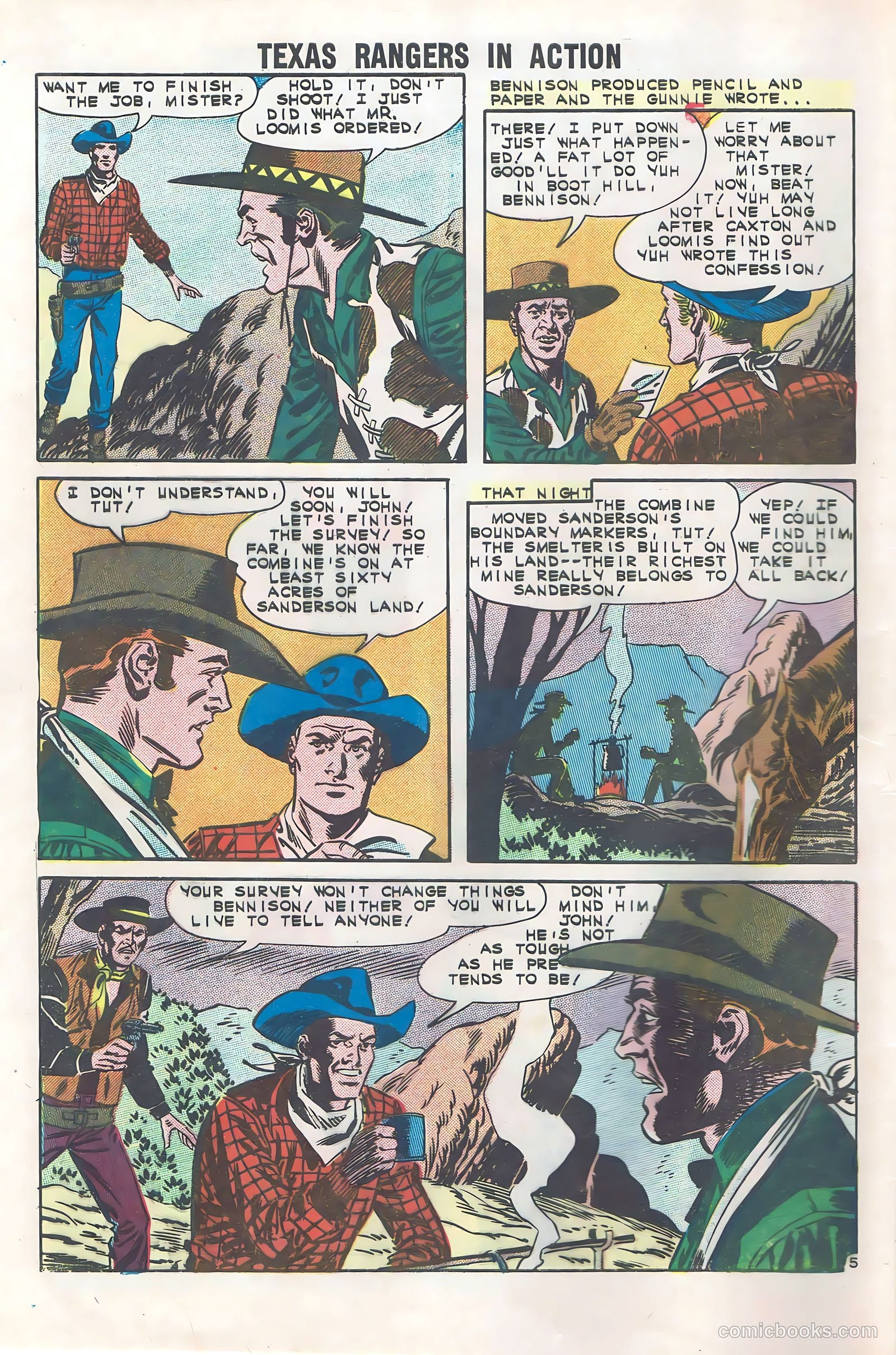Texas Rangers in Action #32 (1962) — page 8 of 36