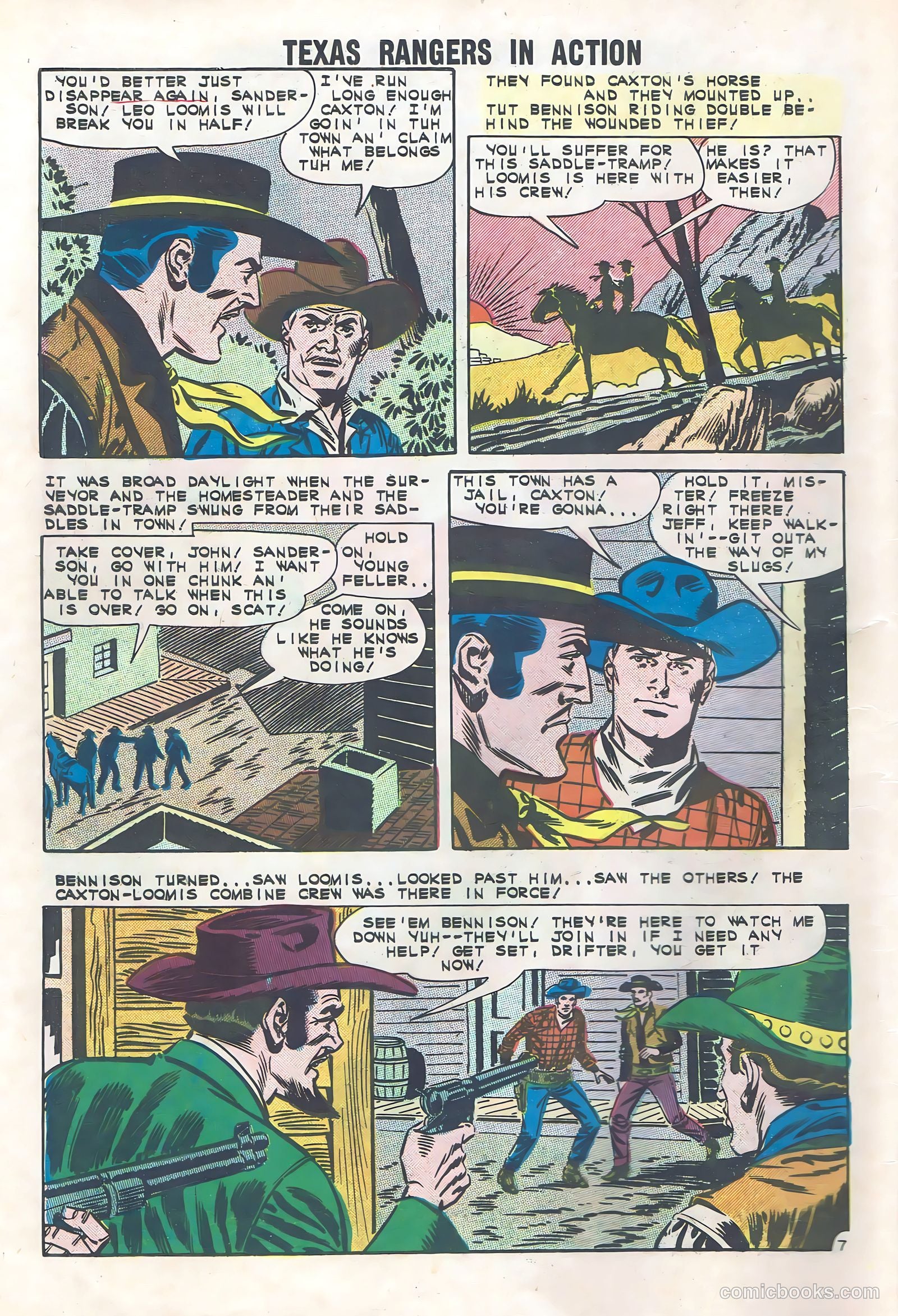 Texas Rangers in Action #32 (1962) — page 10 of 36