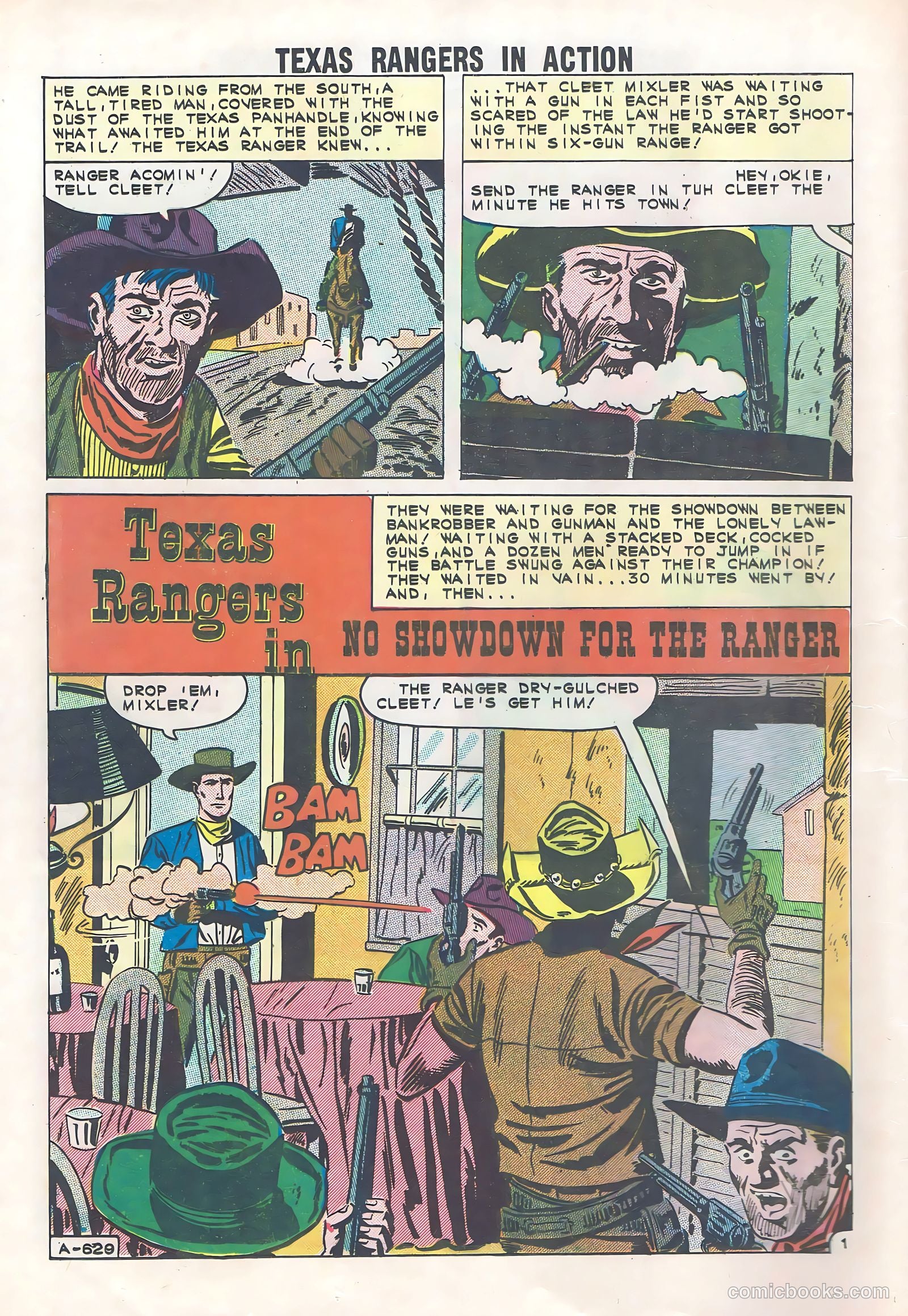 Texas Rangers in Action #32 (1962) — page 12 of 36