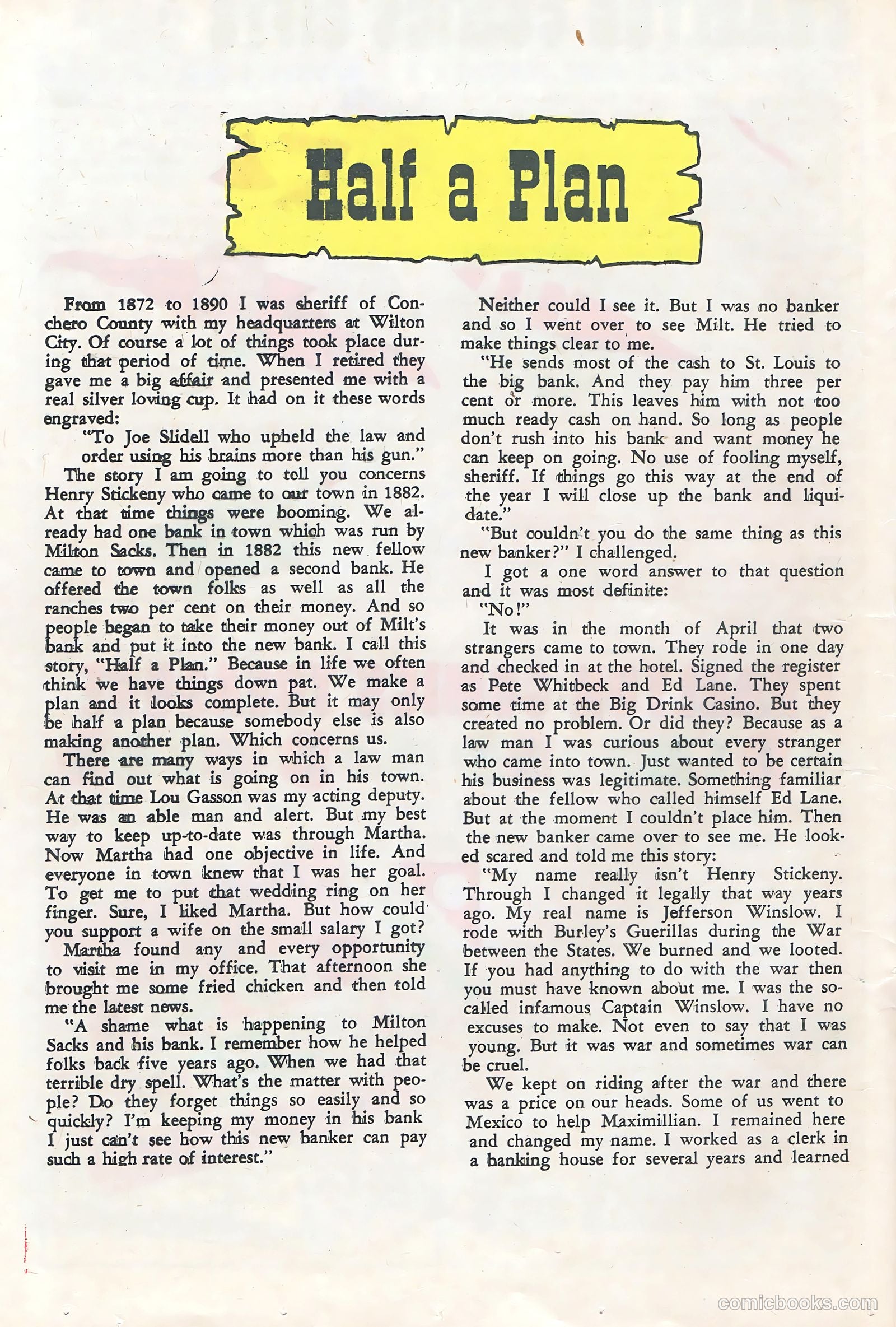 Texas Rangers in Action #32 (1962) — page 20 of 36
