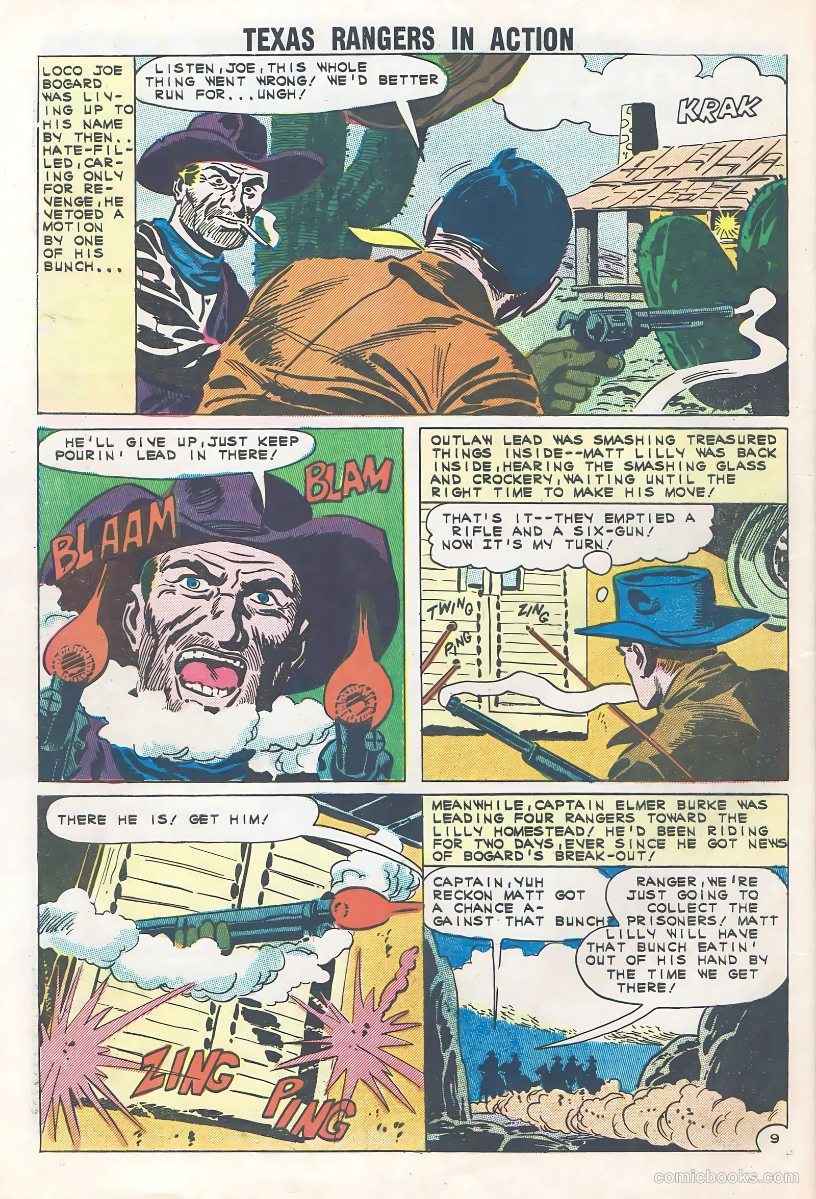 Texas Rangers in Action #32 (1962) — page 32 of 36