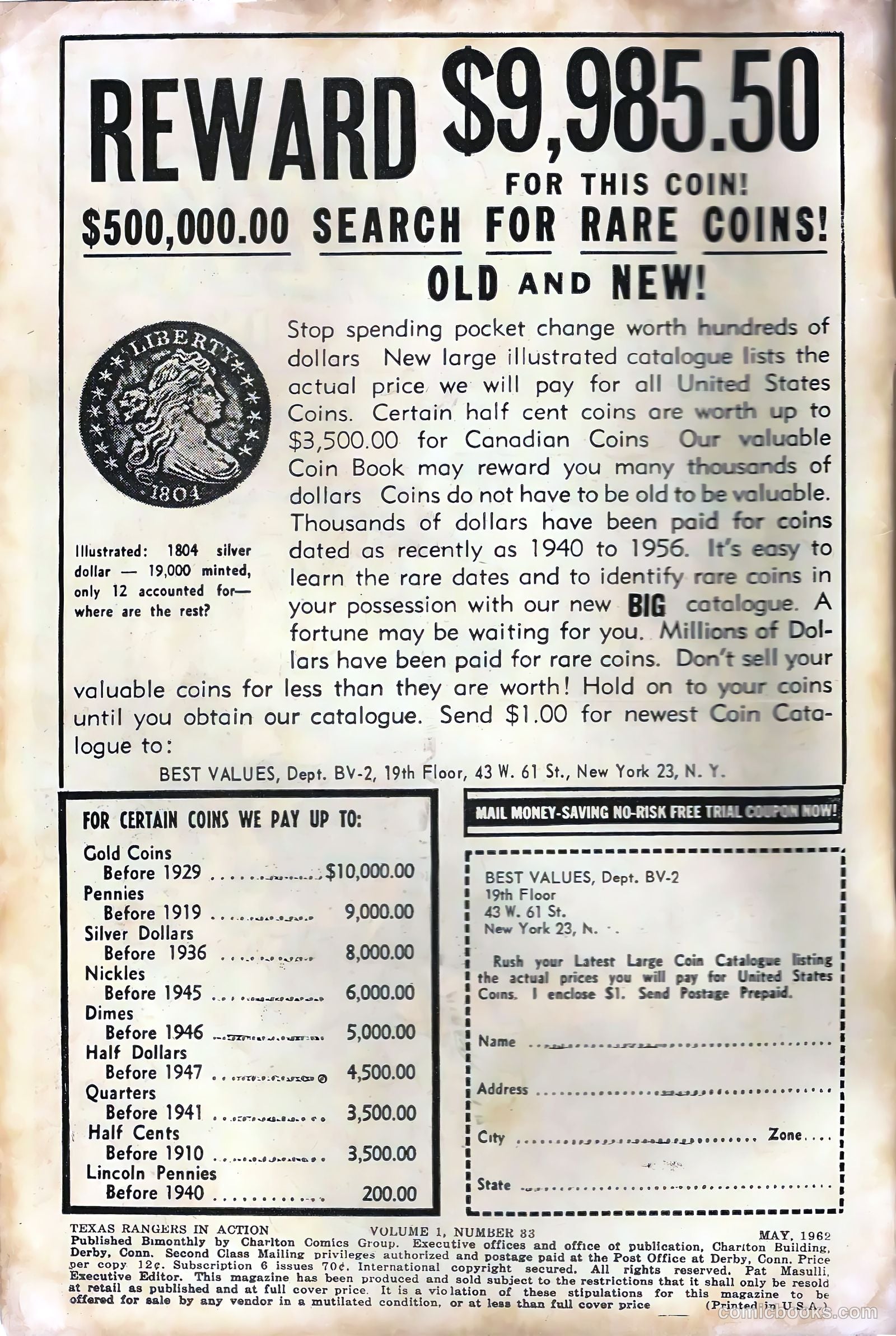 Texas Rangers in Action #33 (1962) — page 2 of 36