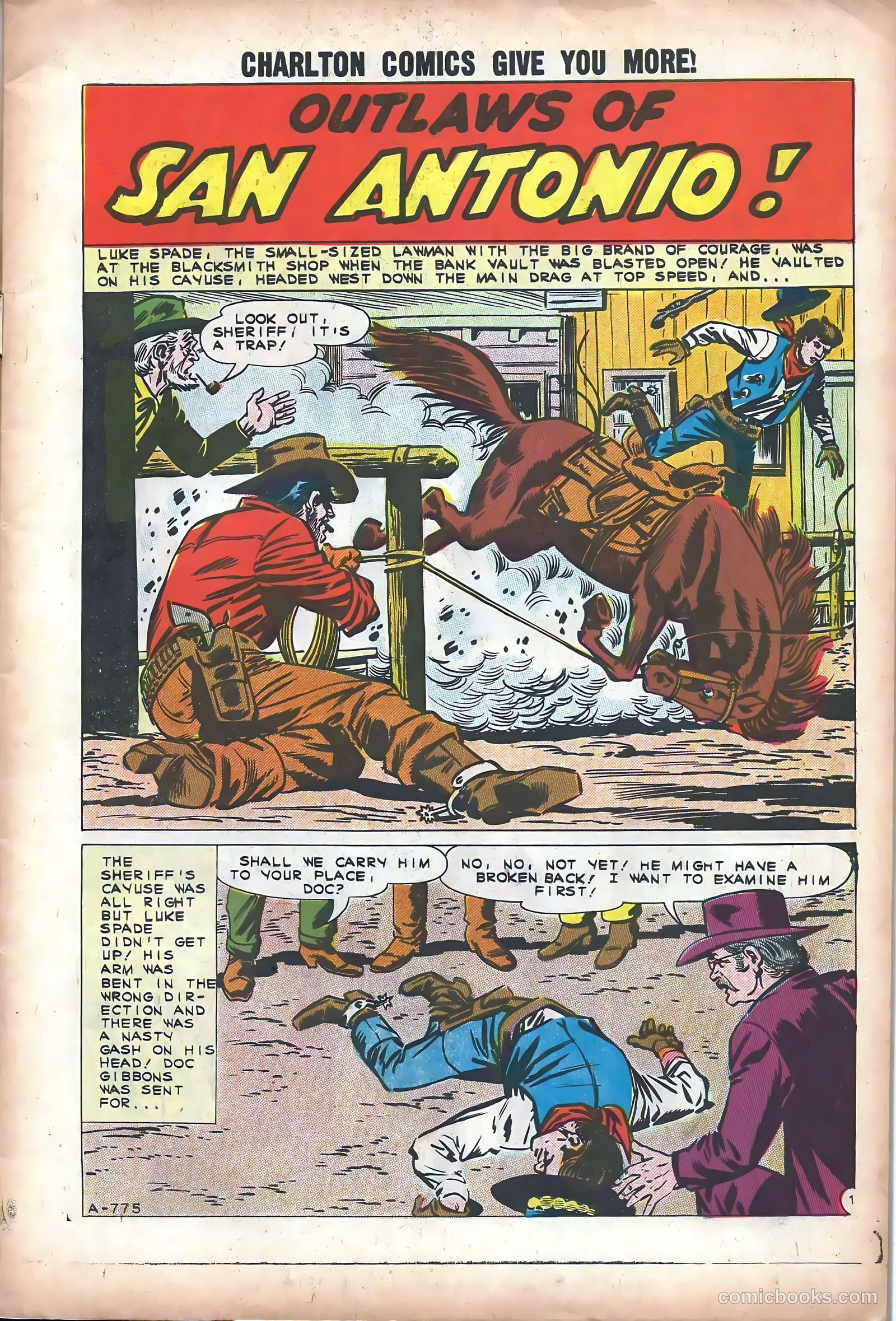 Texas Rangers in Action #33 (1962) — page 3 of 36