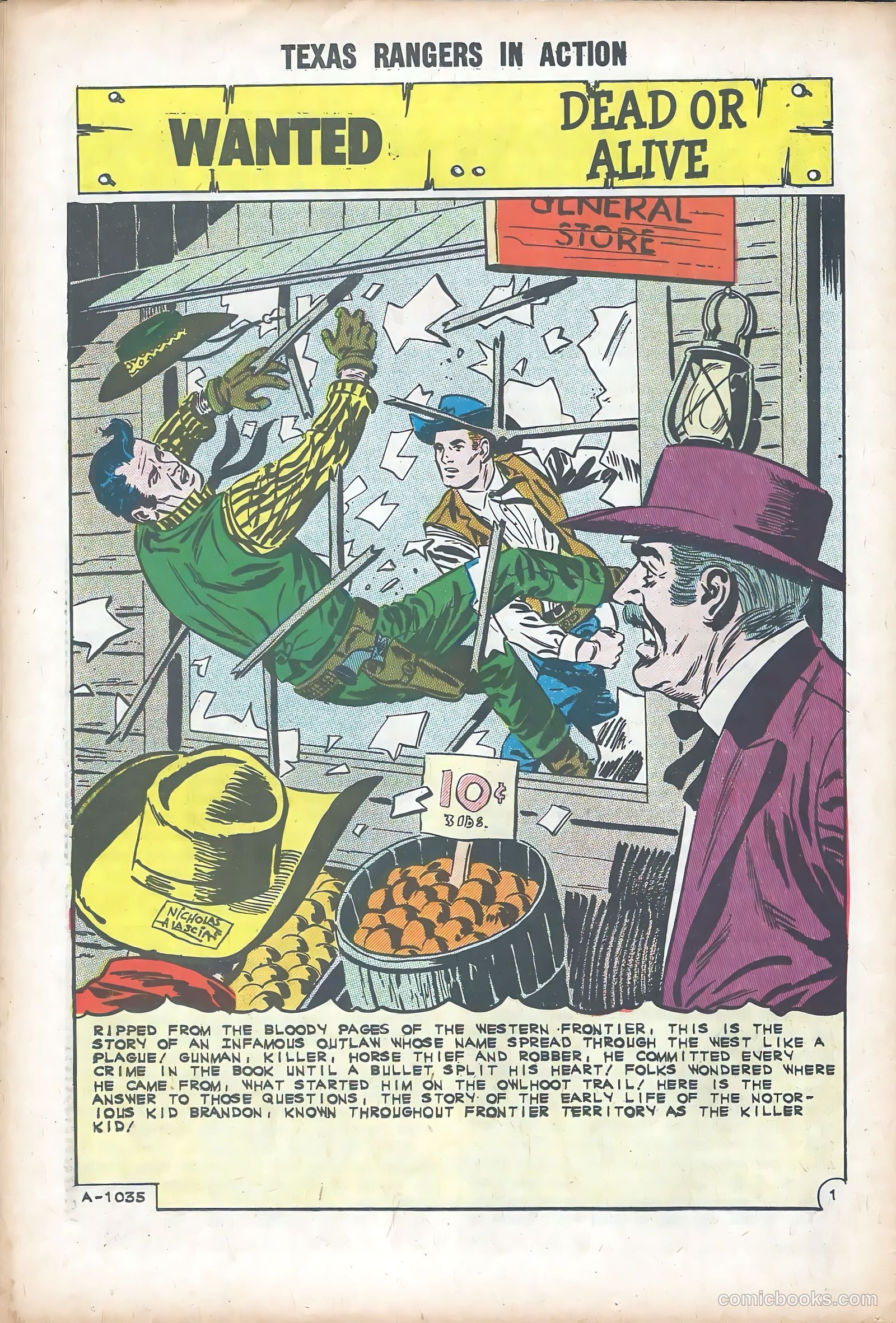 Texas Rangers in Action #33 (1962) — page 26 of 36