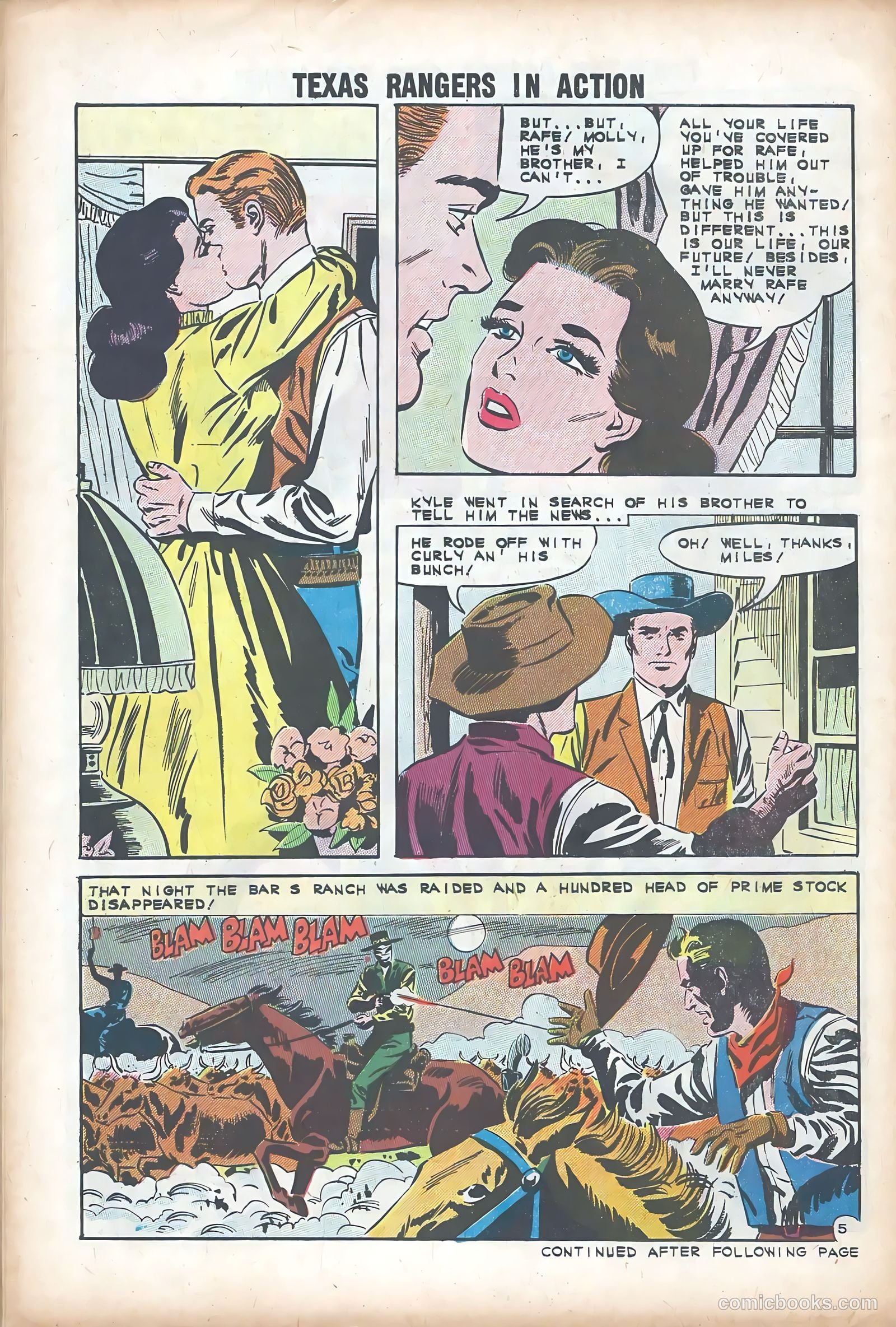 Texas Rangers in Action #33 (1962) — page 30 of 36