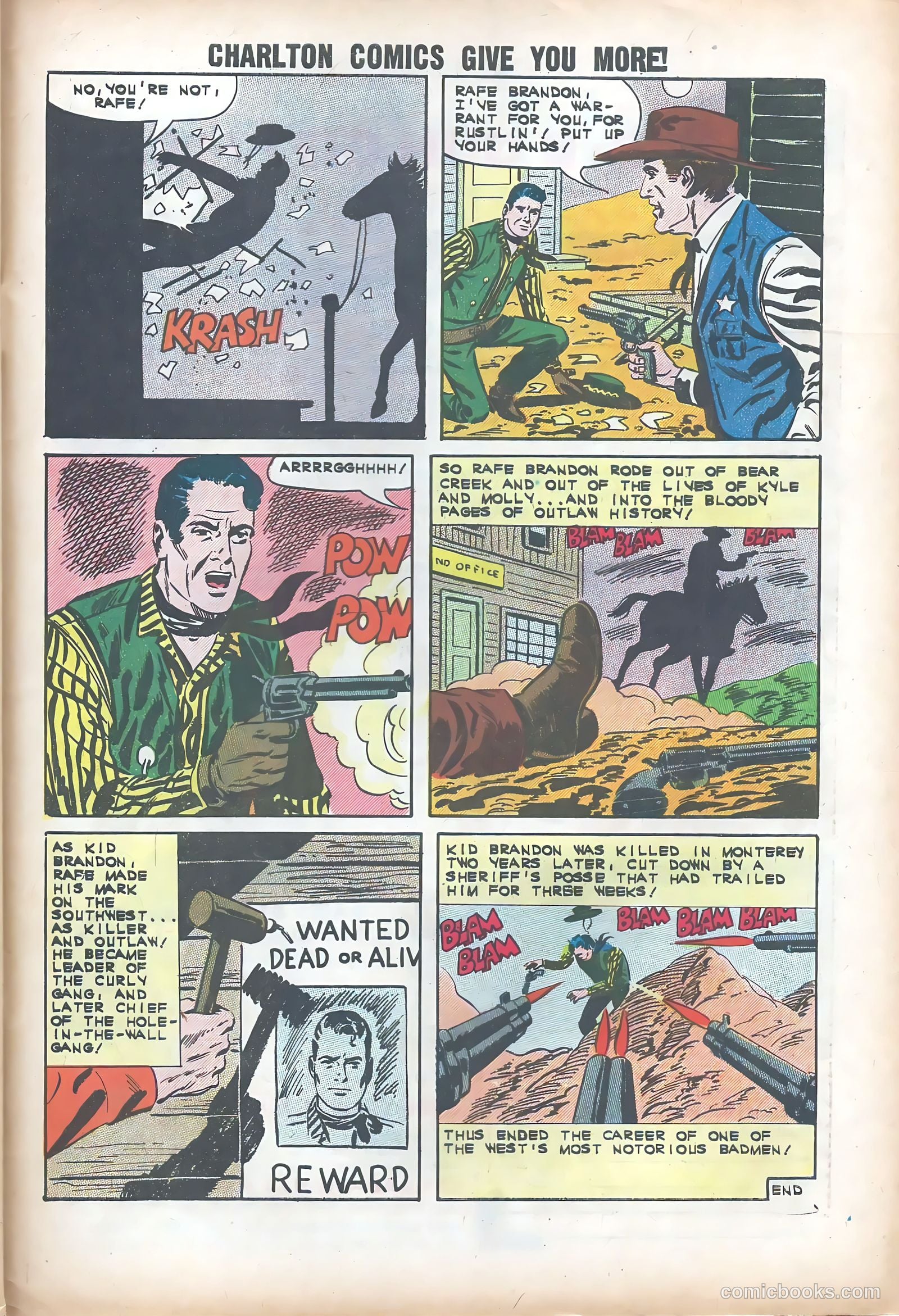 Texas Rangers in Action #33 (1962) — page 33 of 36