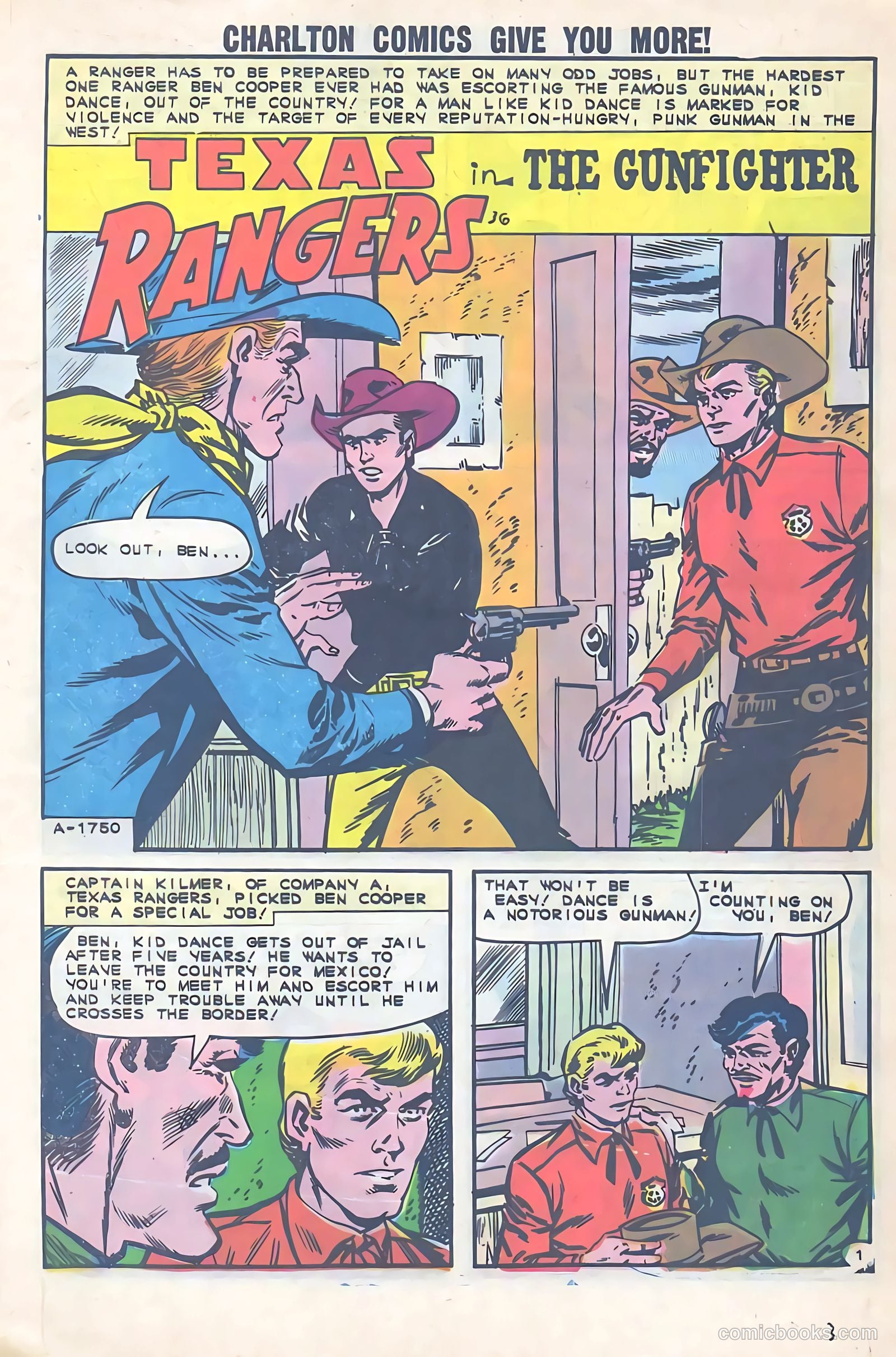 Texas Rangers in Action #36 (1962) — page 3 of 36