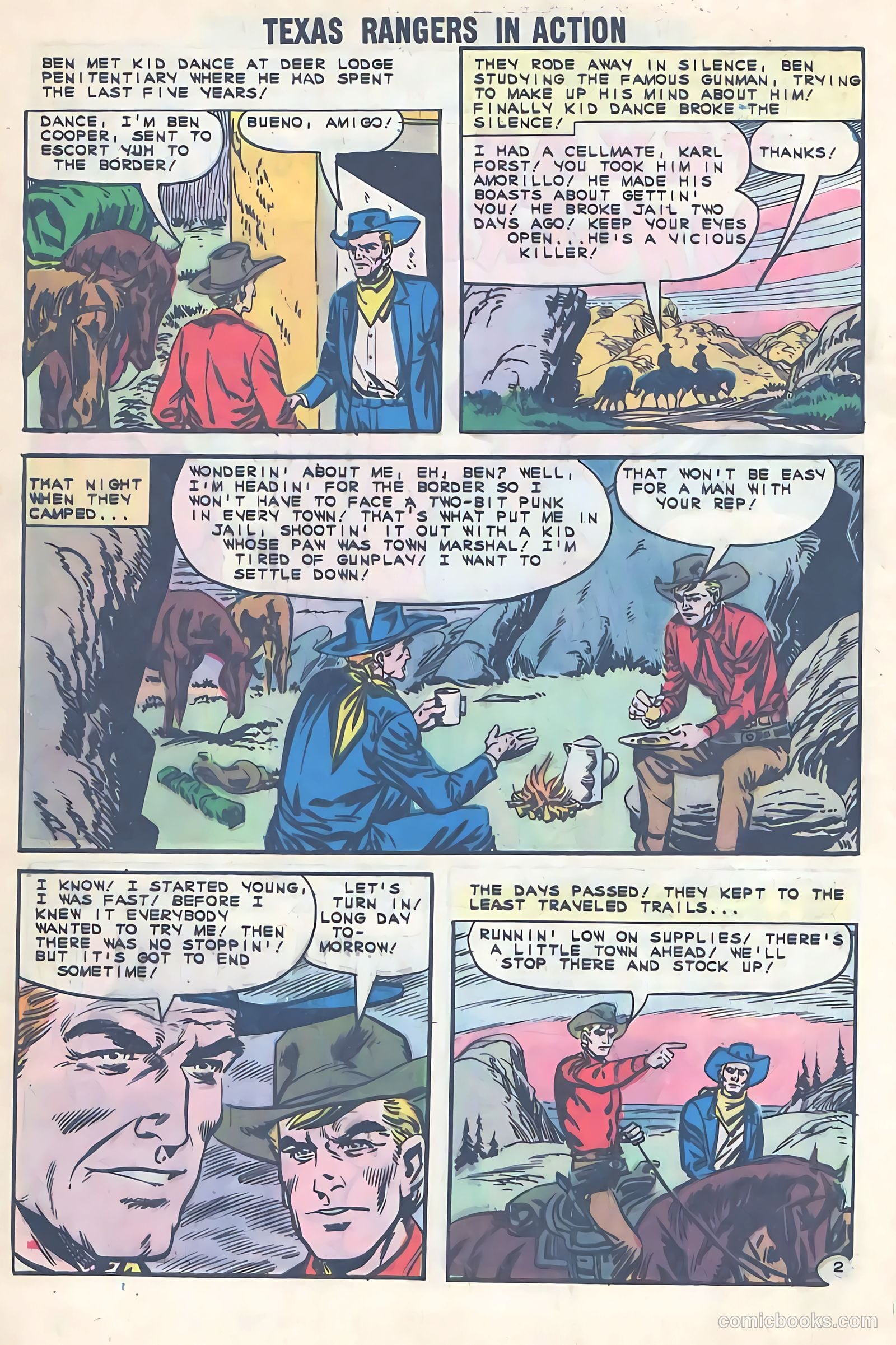 Texas Rangers in Action #36 (1962) — page 4 of 36