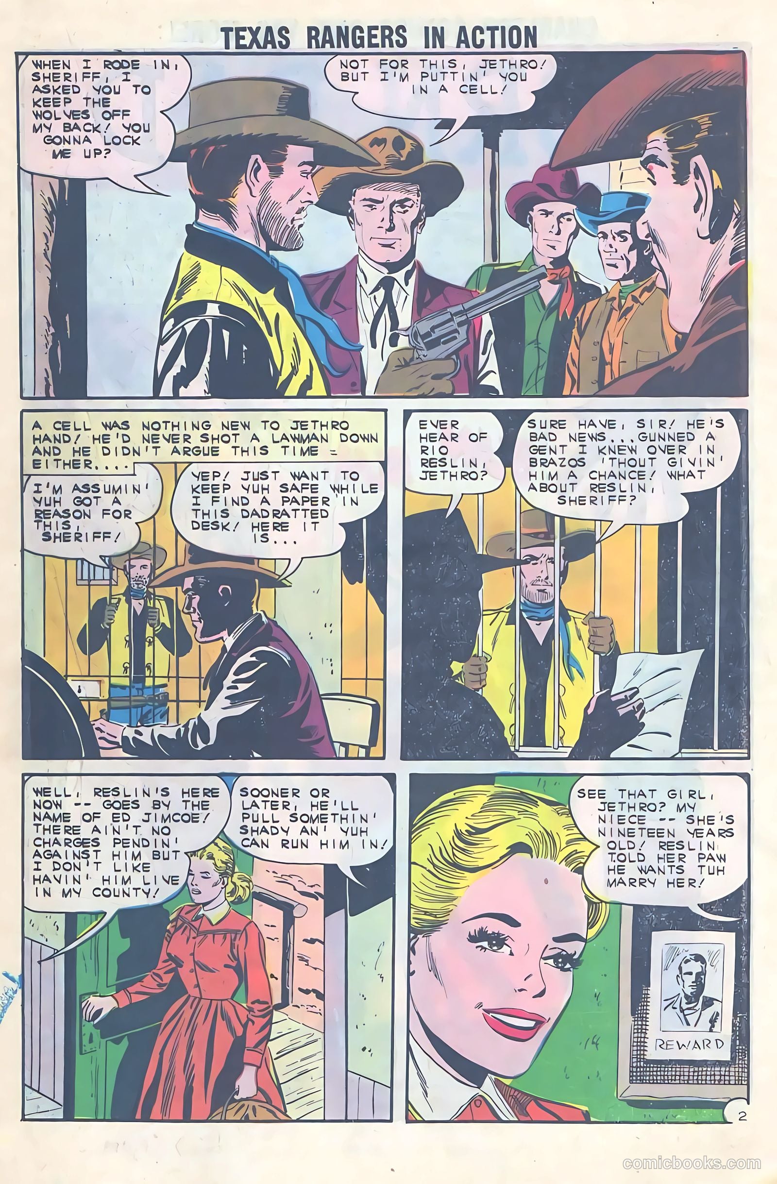 Texas Rangers in Action #36 (1962) — page 10 of 36