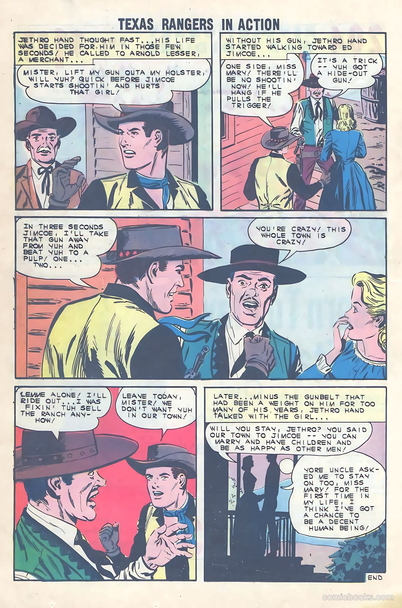 Texas Rangers in Action #36 (1962) — page 16 of 36