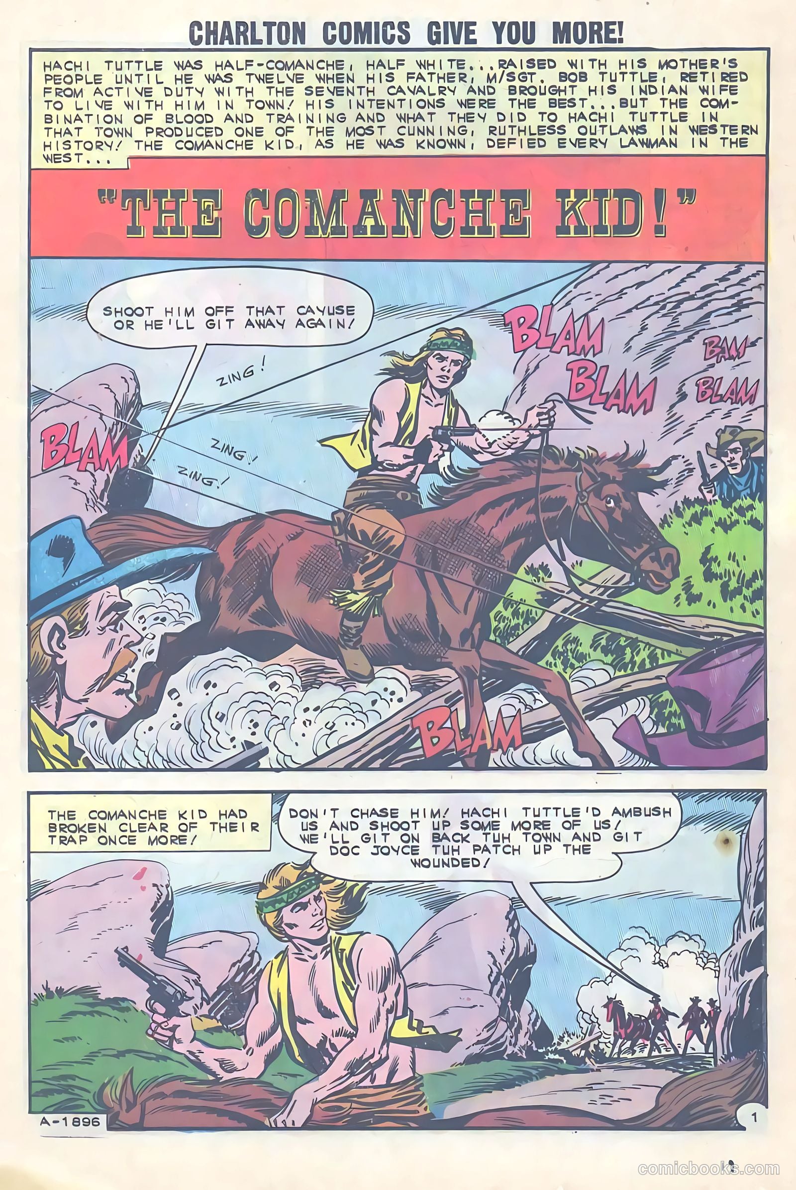 Texas Rangers in Action #36 (1962) — page 19 of 36