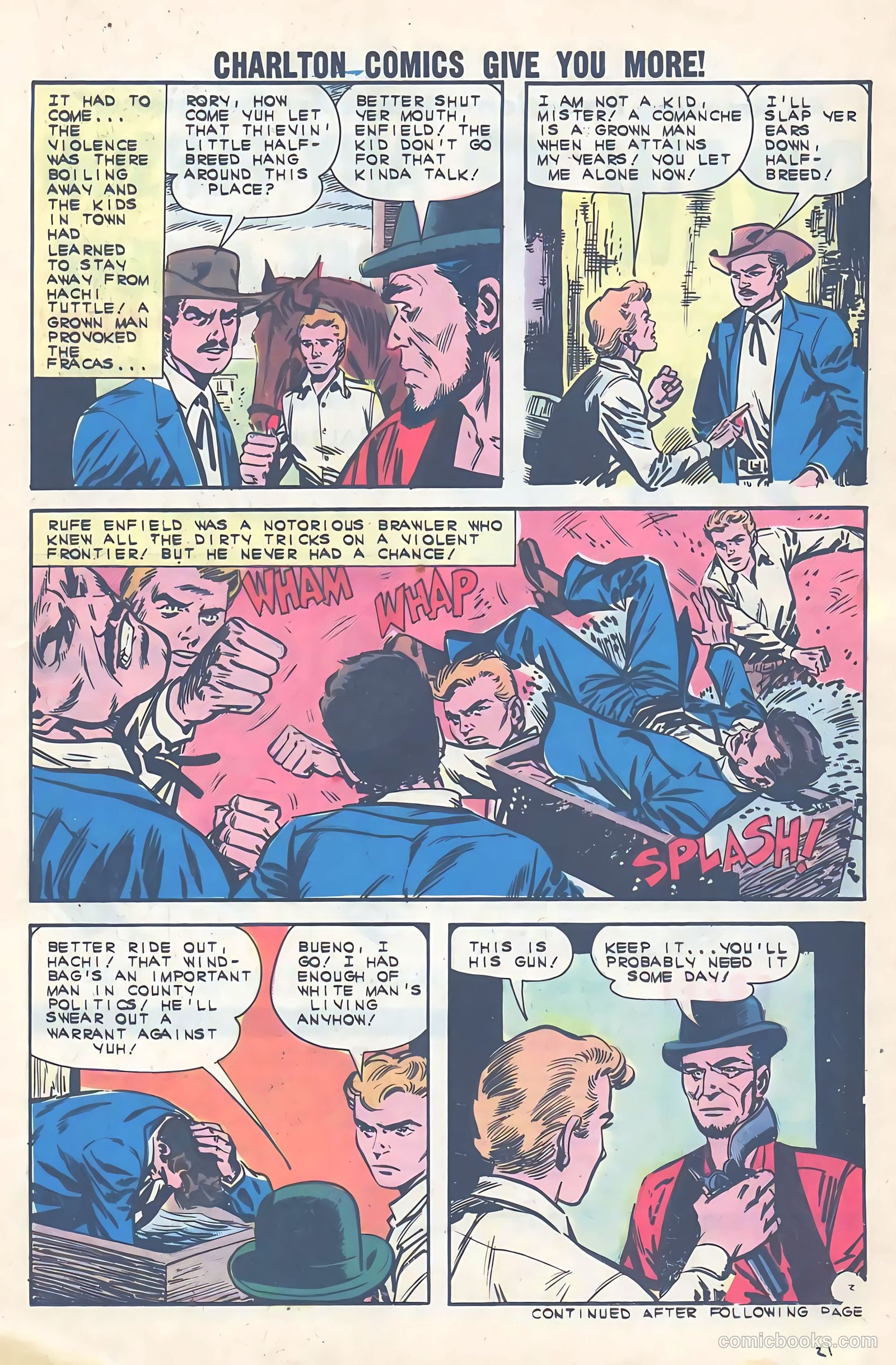 Texas Rangers in Action #36 (1962) — page 21 of 36
