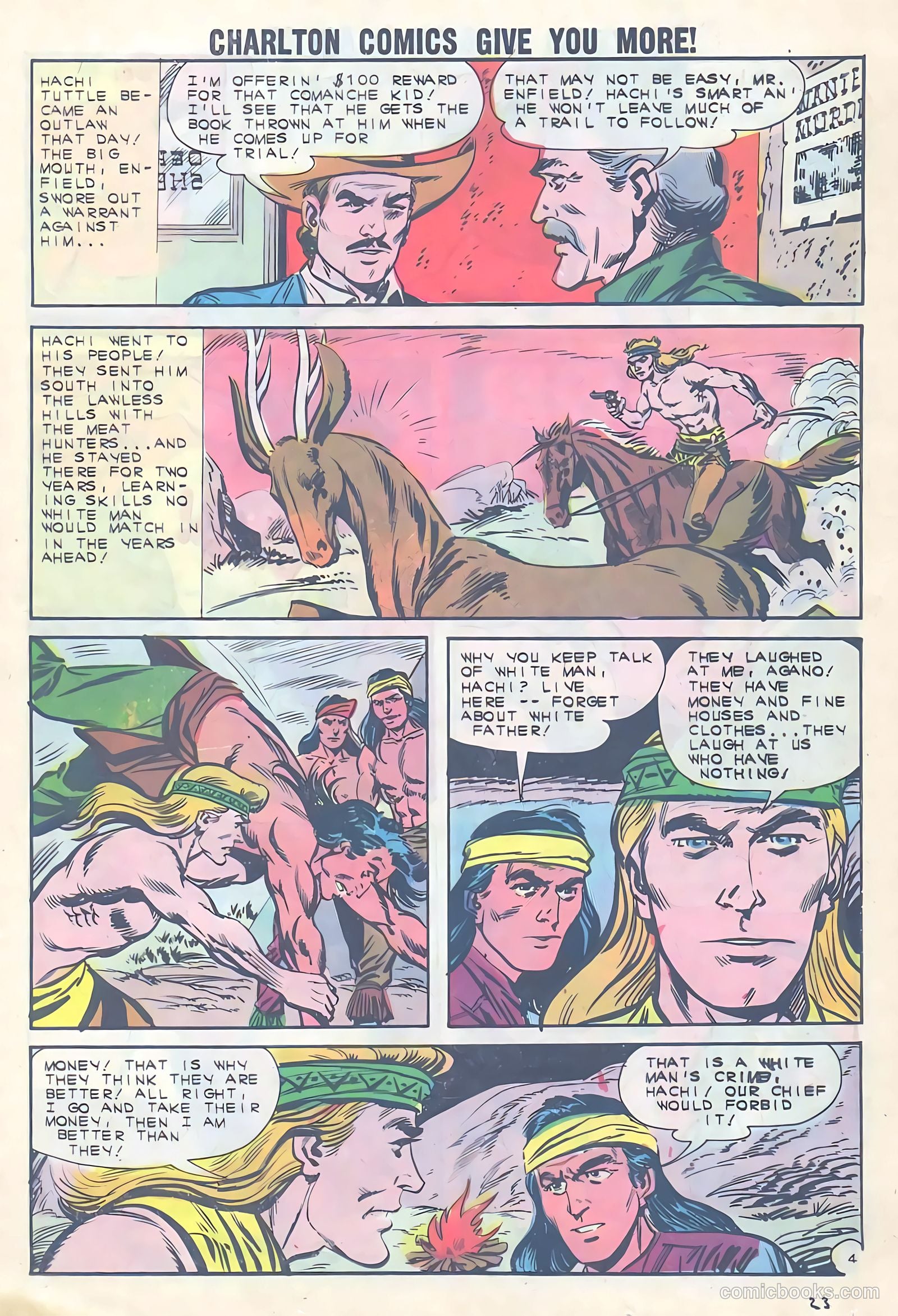 Texas Rangers in Action #36 (1962) — page 23 of 36
