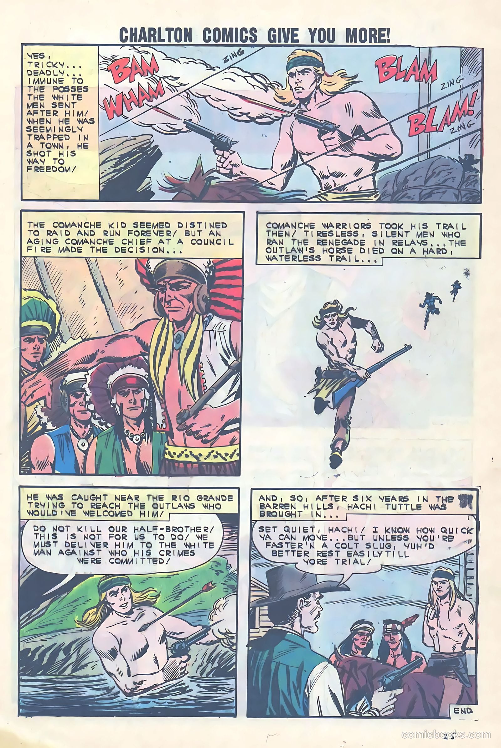 Texas Rangers in Action #36 (1962) — page 25 of 36