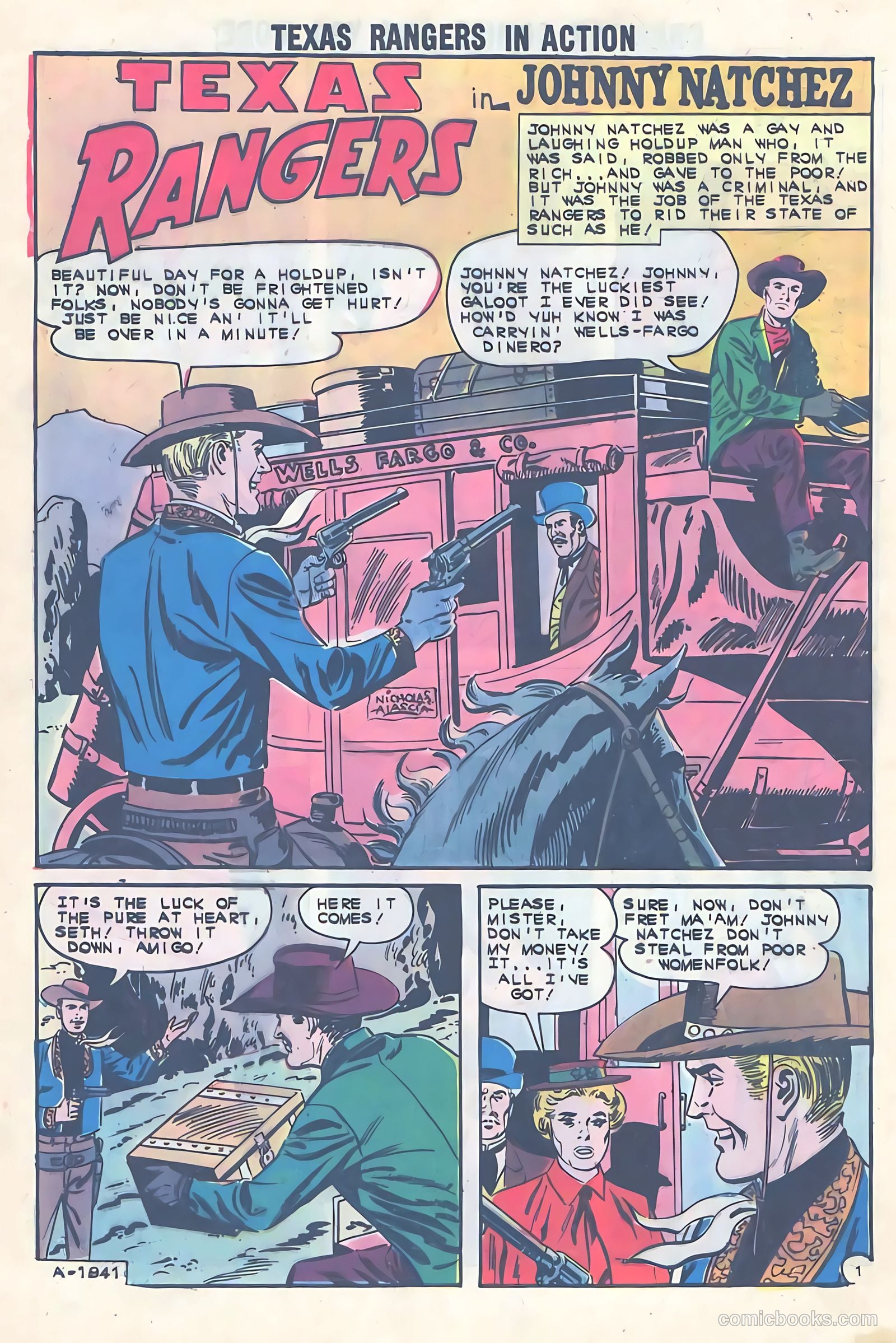 Texas Rangers in Action #36 (1962) — page 28 of 36