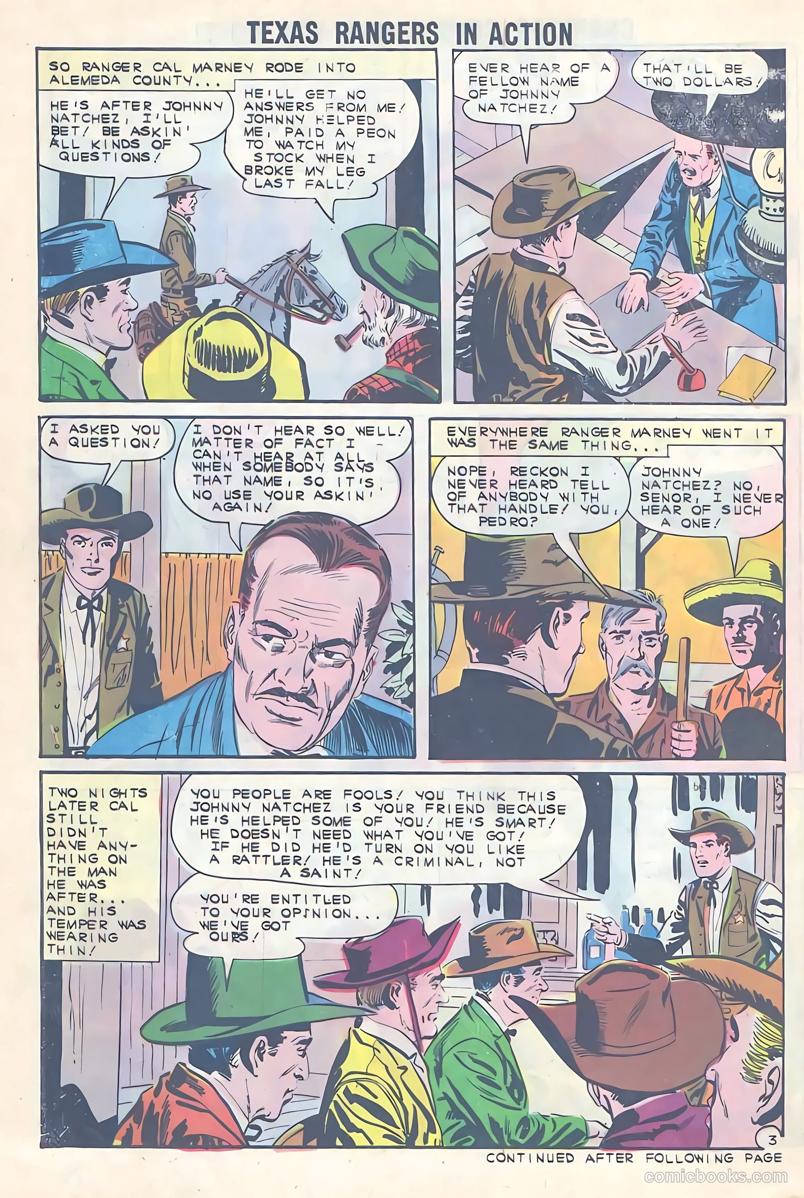 Texas Rangers in Action #36 (1962) — page 30 of 36