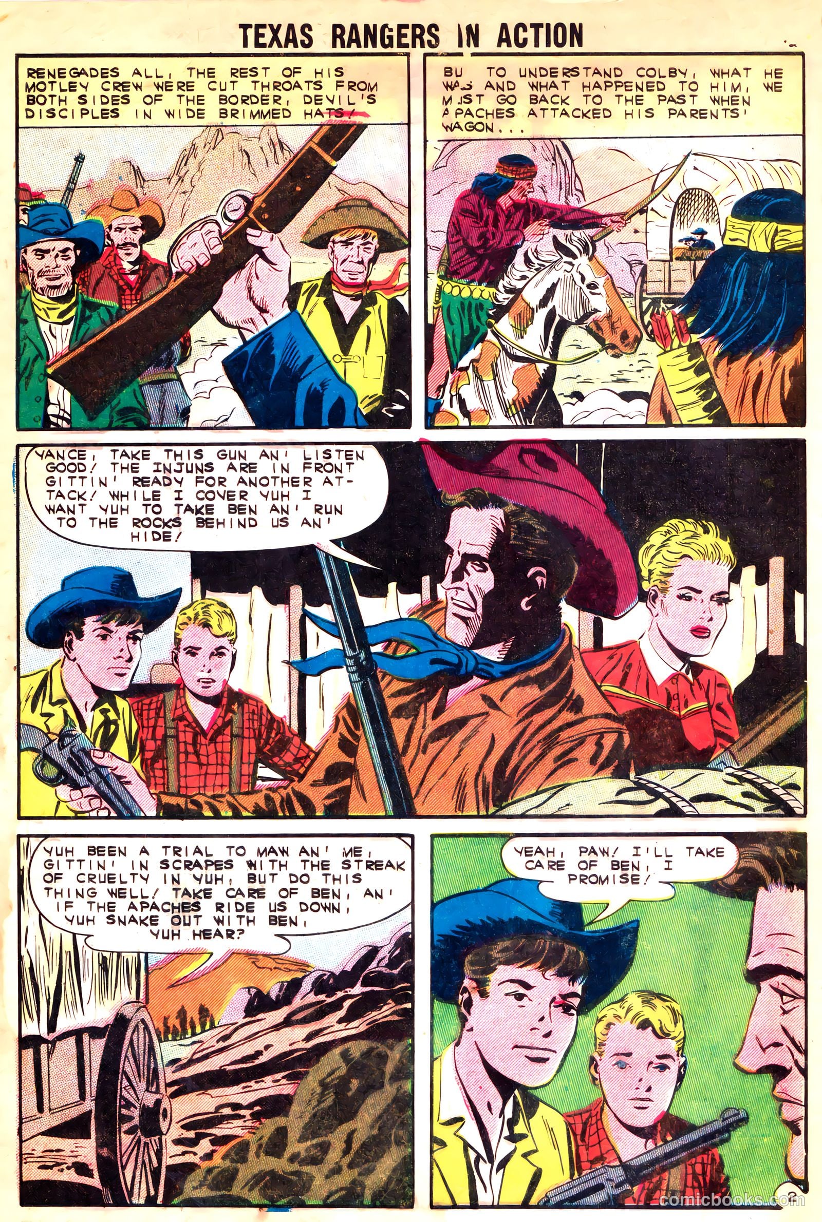 Texas Rangers in Action #37 (1963) — page 4 of 36