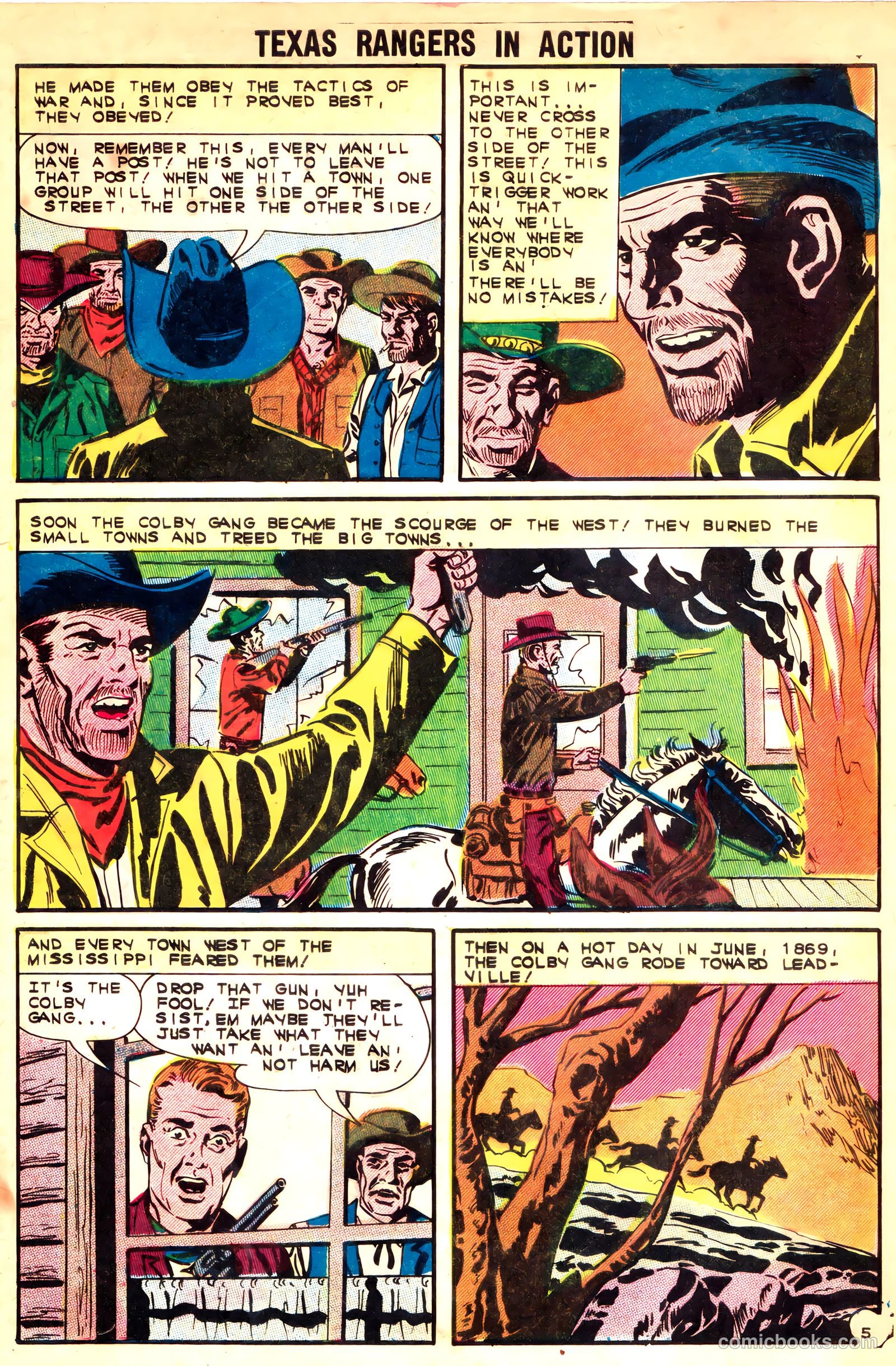Texas Rangers in Action #37 (1963) — page 8 of 36