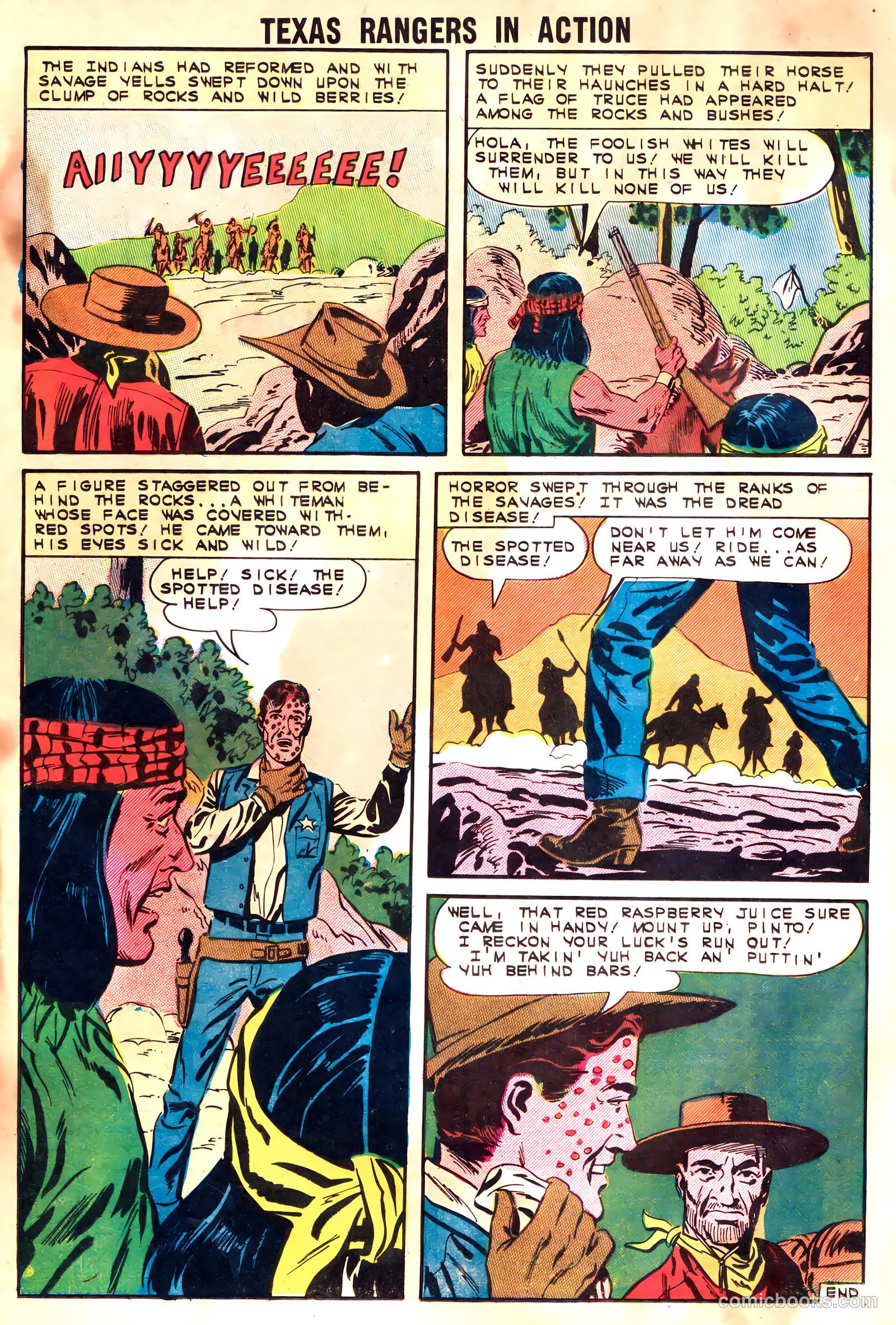 Texas Rangers in Action #37 (1963) — page 16 of 36