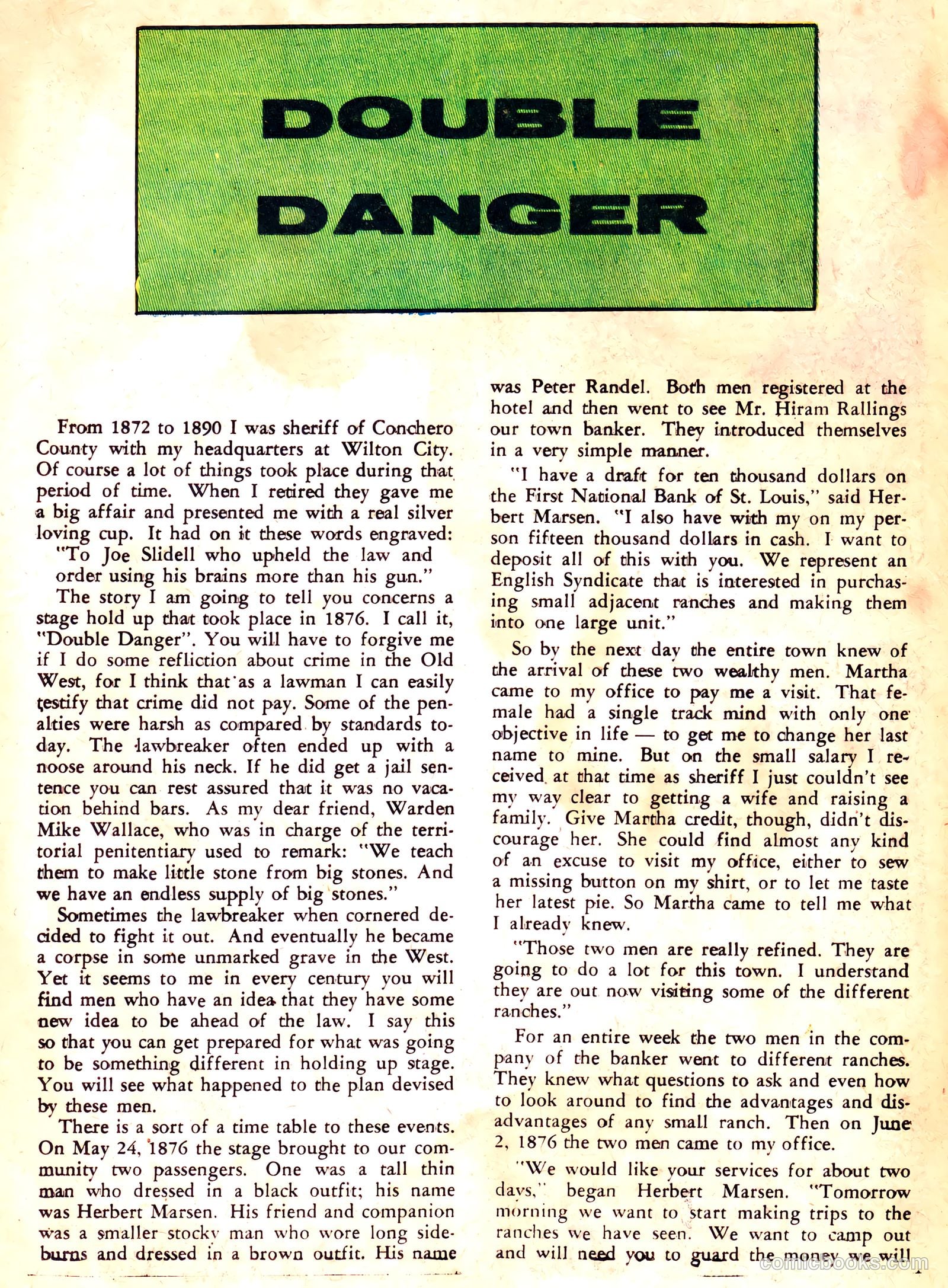 Texas Rangers in Action #37 (1963) — page 17 of 36