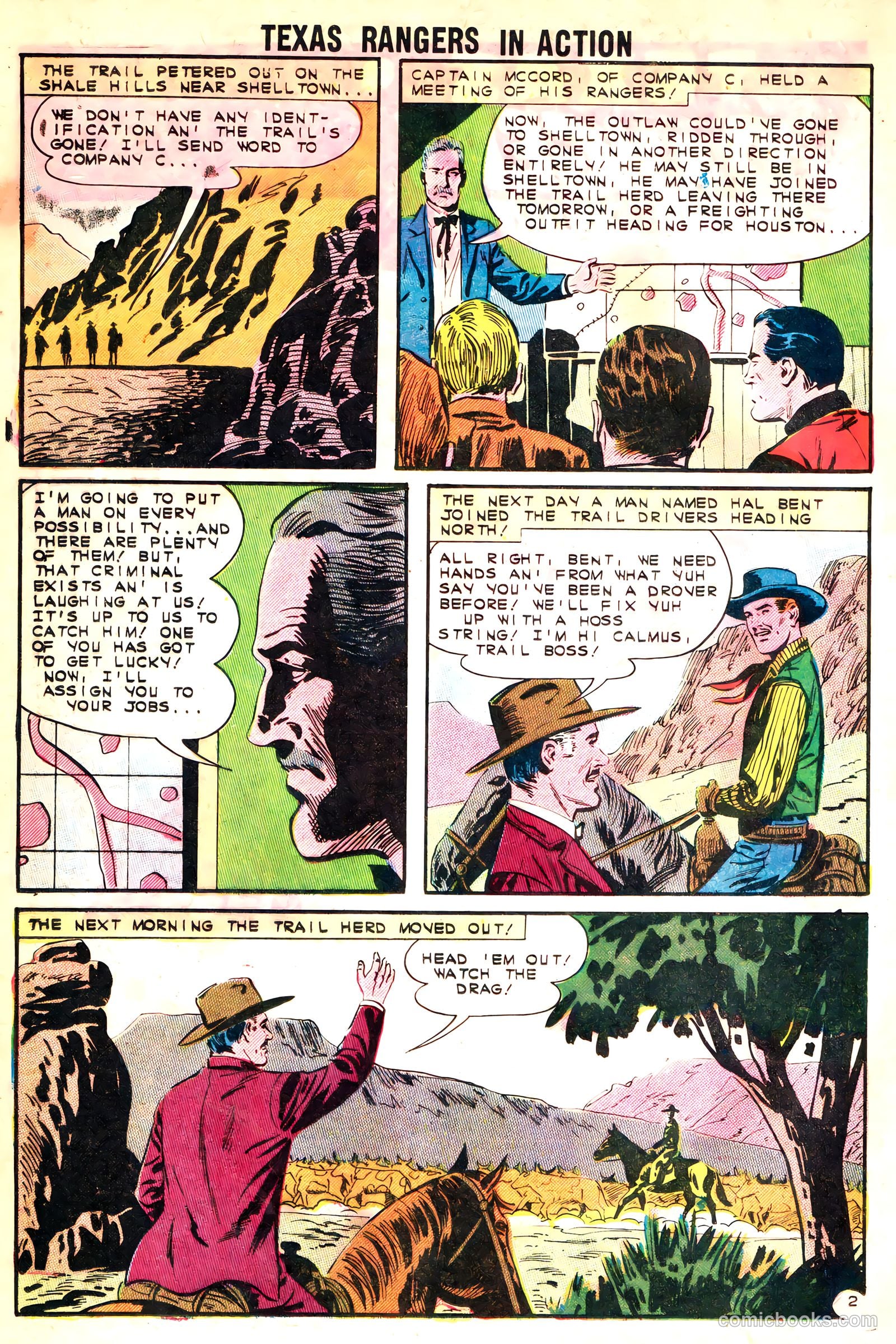 Texas Rangers in Action #37 (1963) — page 20 of 36
