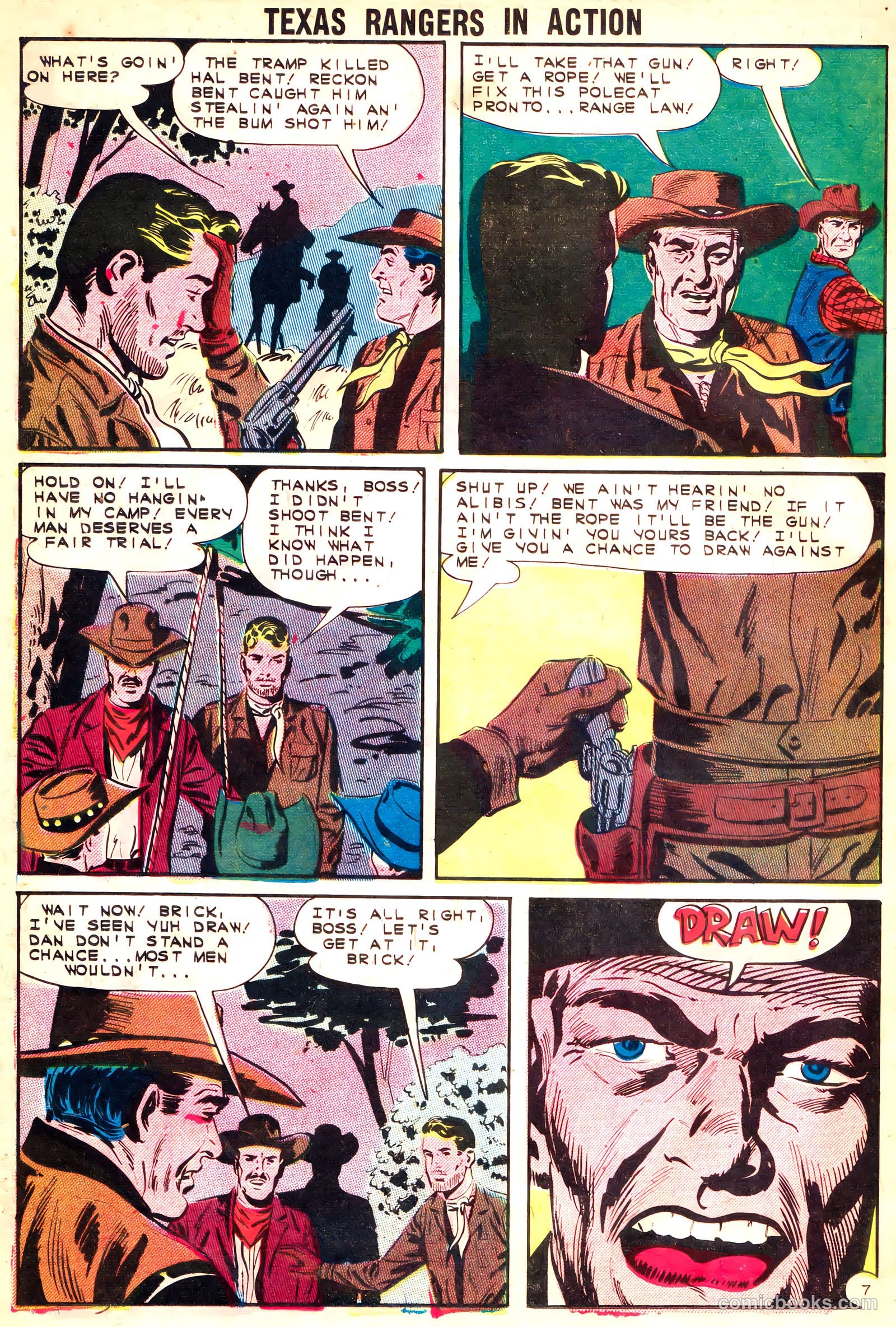 Texas Rangers in Action #37 (1963) — page 26 of 36