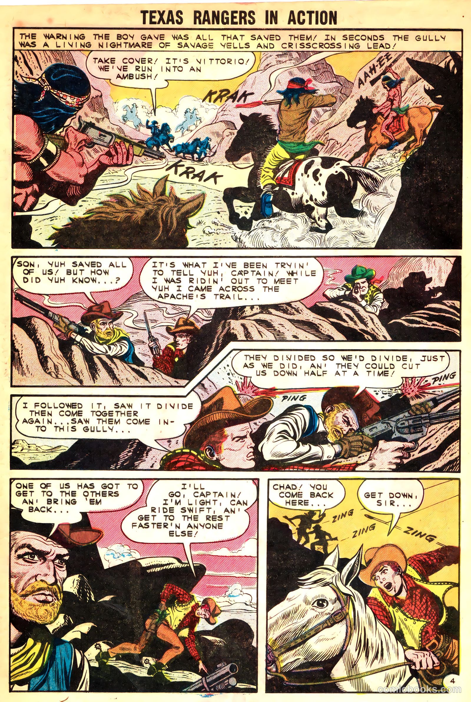 Texas Rangers in Action #37 (1963) — page 32 of 36