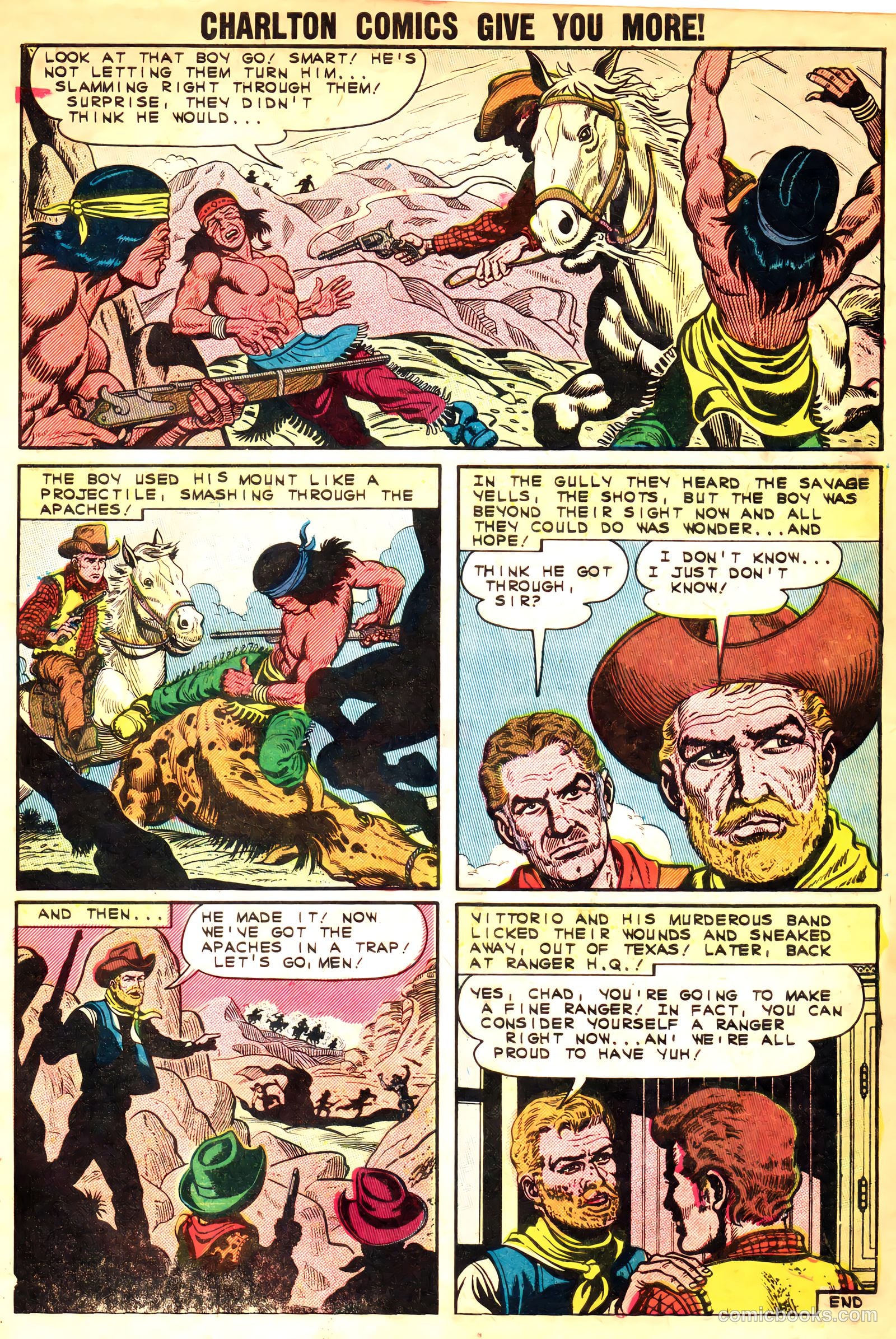 Texas Rangers in Action #37 (1963) — page 33 of 36
