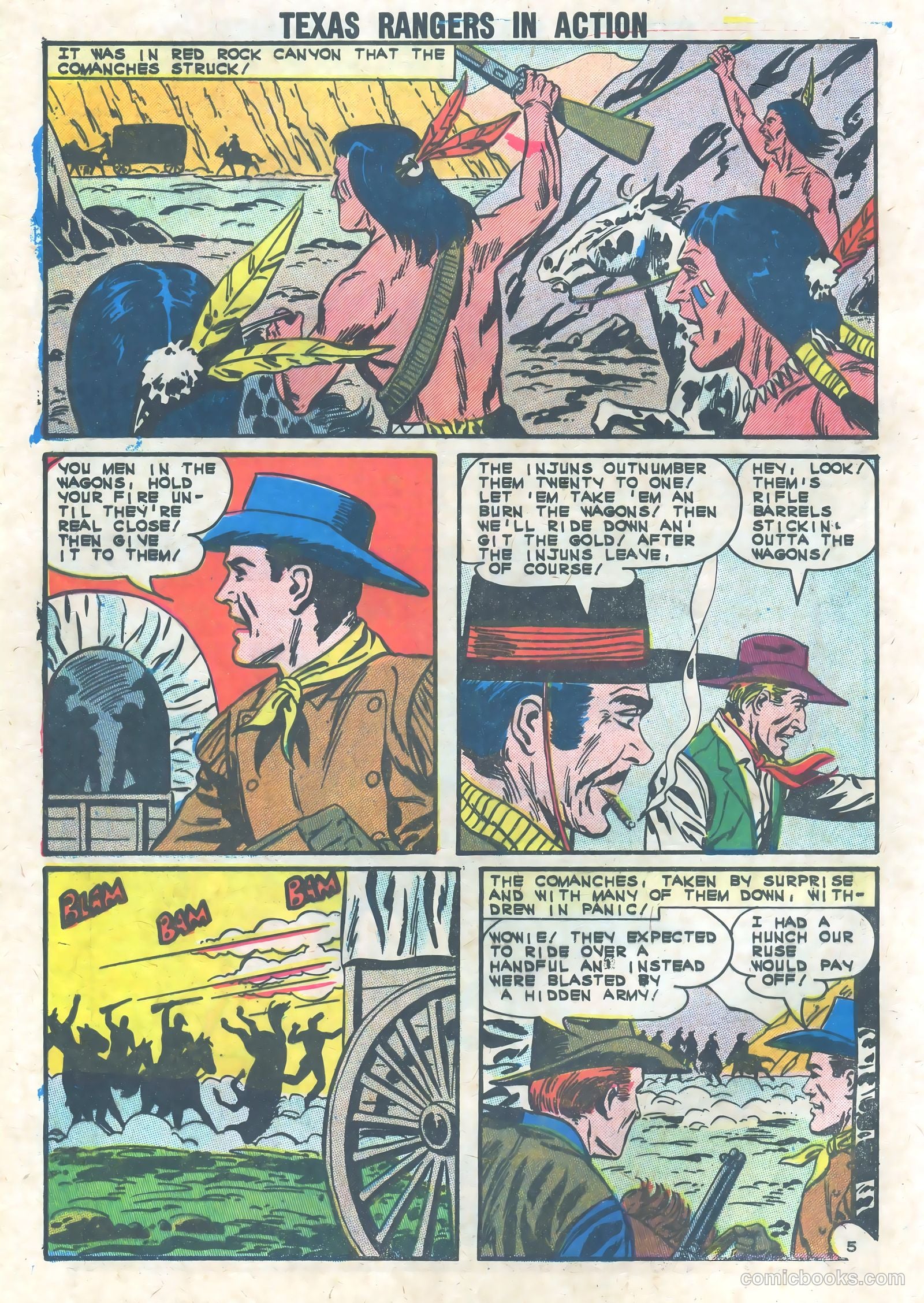 Texas Rangers in Action #39 (1963) — page 8 of 36