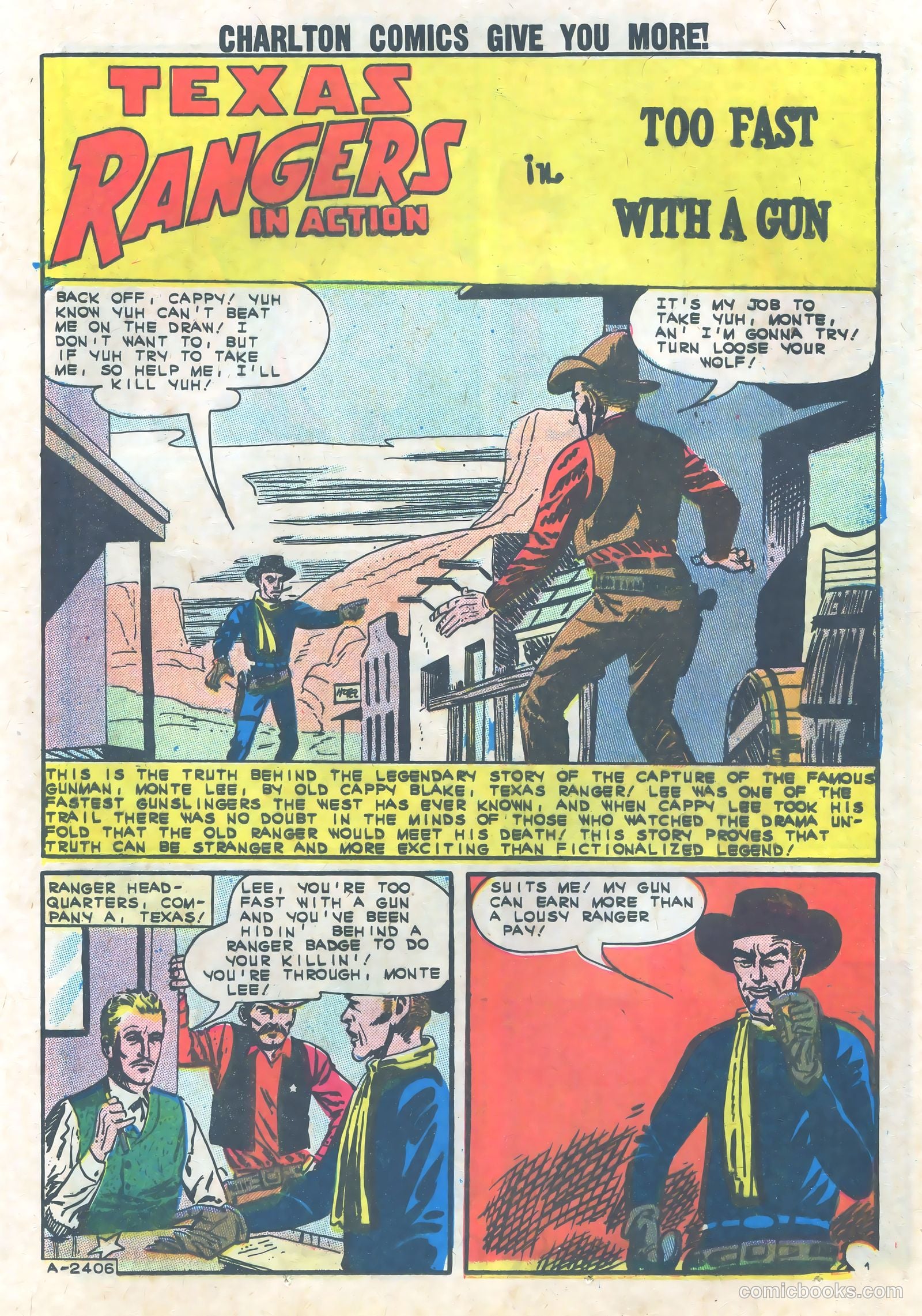 Texas Rangers in Action #39 (1963) — page 13 of 36