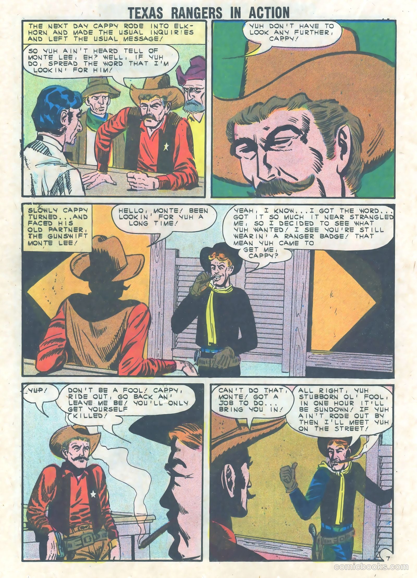 Texas Rangers in Action #39 (1963) — page 20 of 36