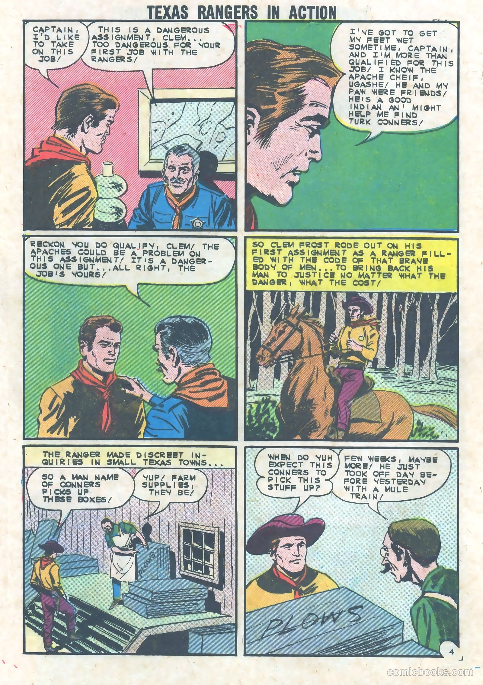 Texas Rangers in Action #39 (1963) — page 28 of 36