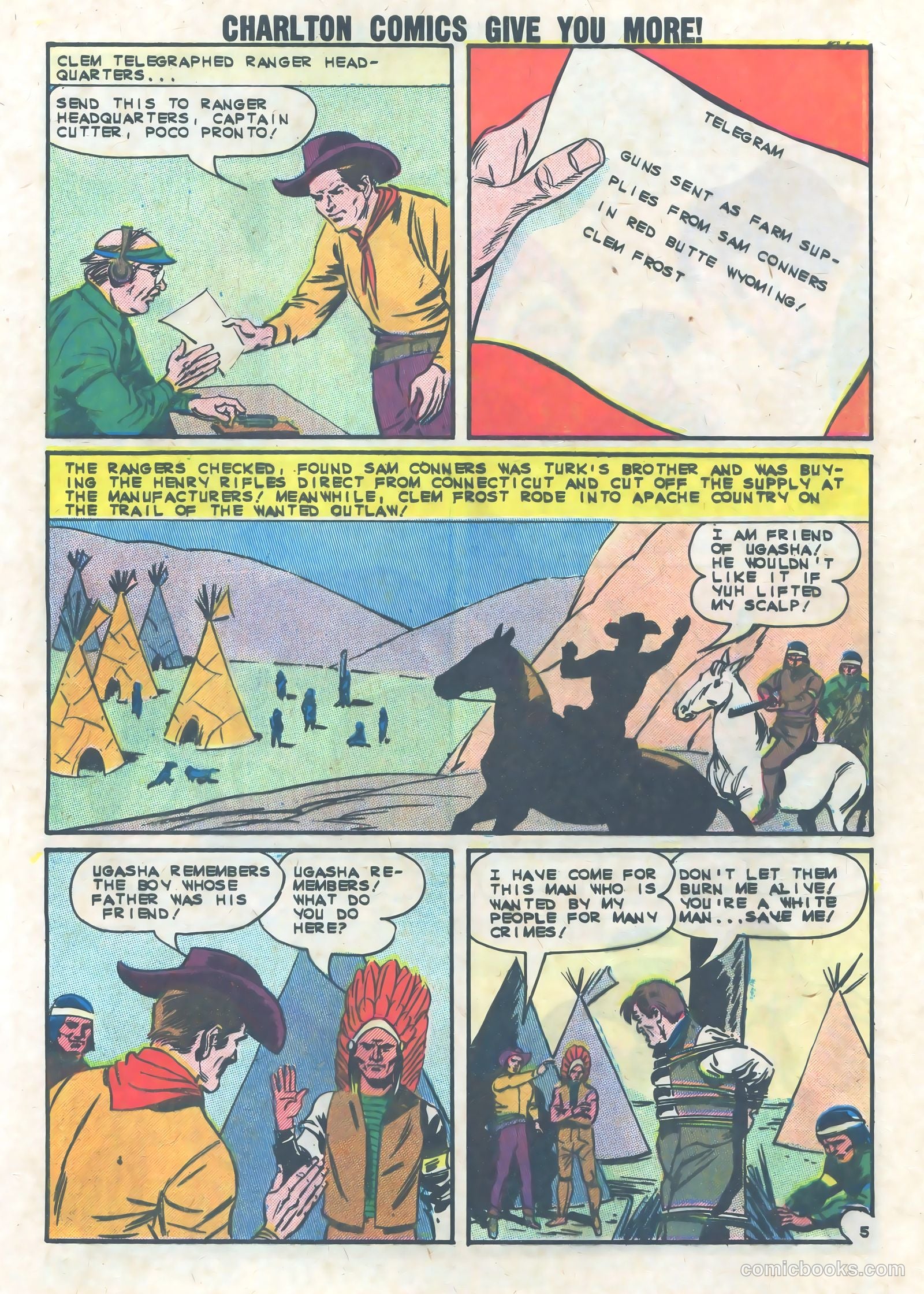 Texas Rangers in Action #39 (1963) — page 29 of 36