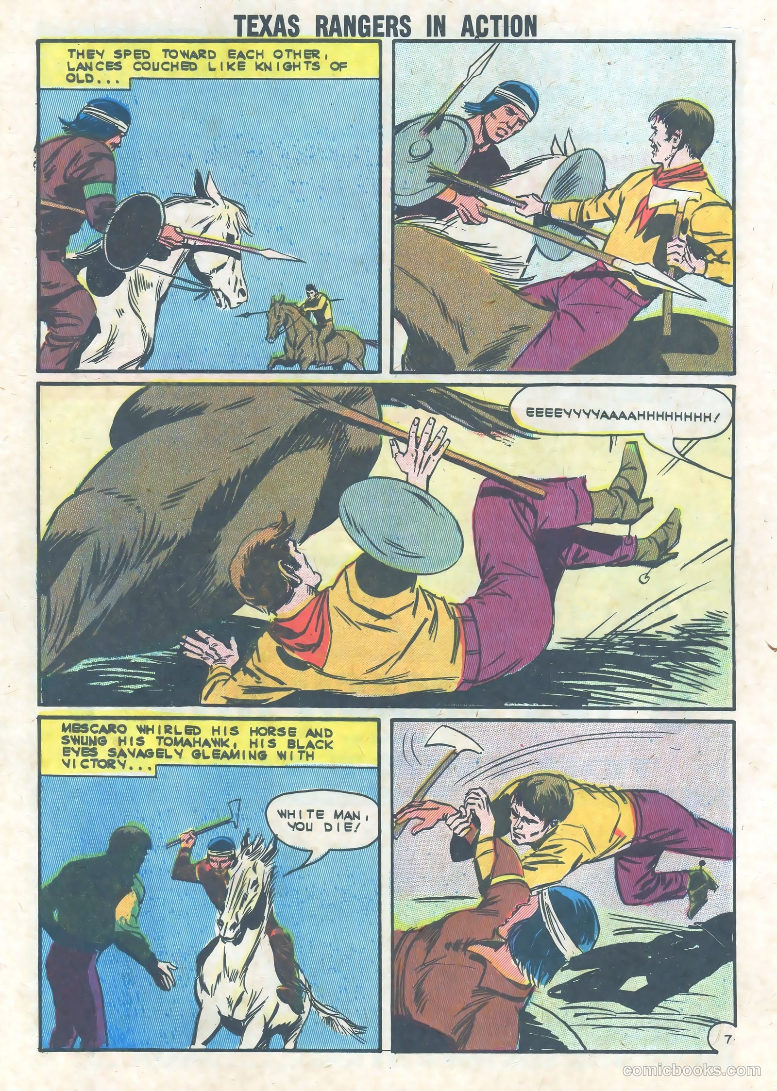 Texas Rangers in Action #39 (1963) — page 32 of 36
