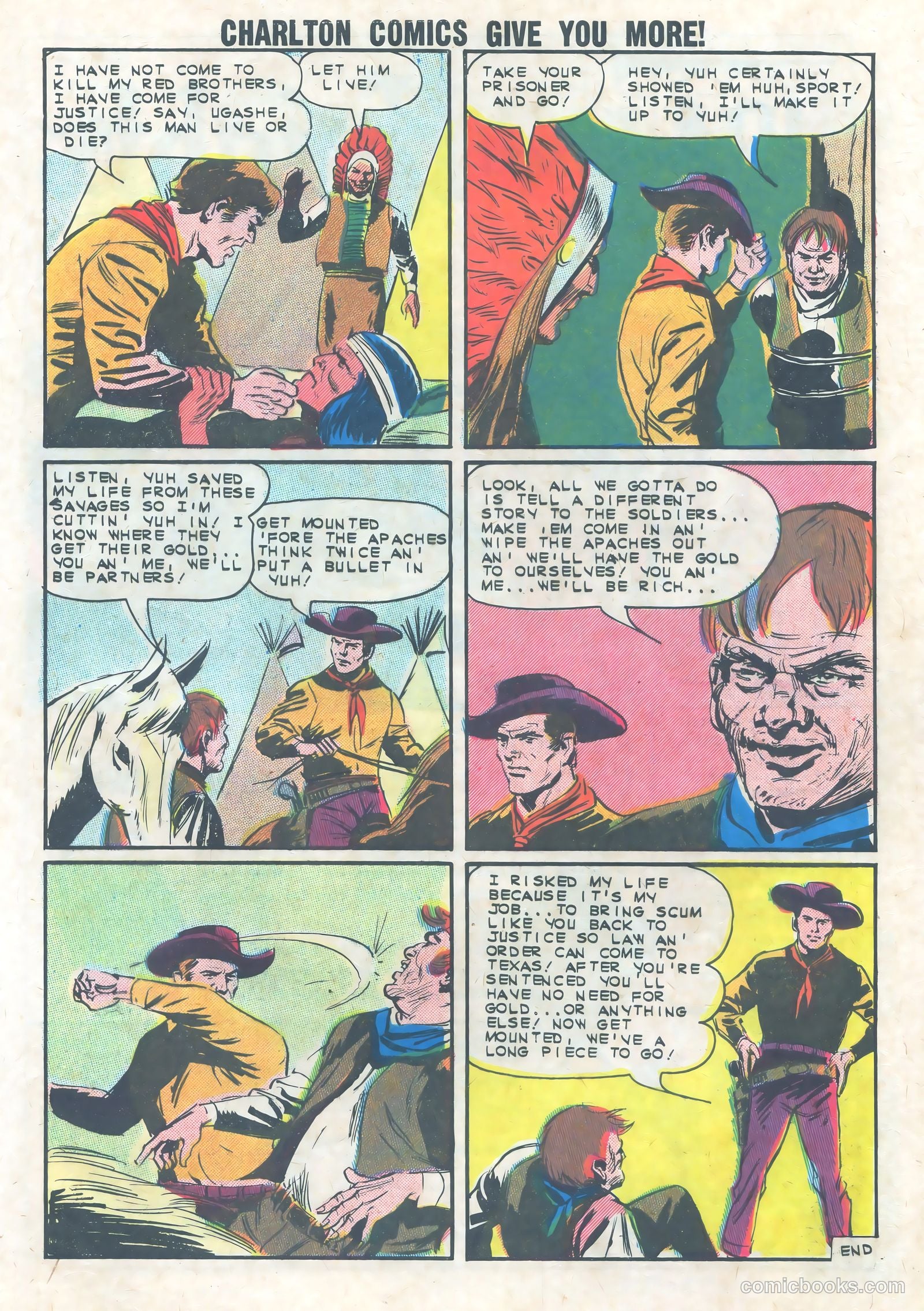 Texas Rangers in Action #39 (1963) — page 33 of 36