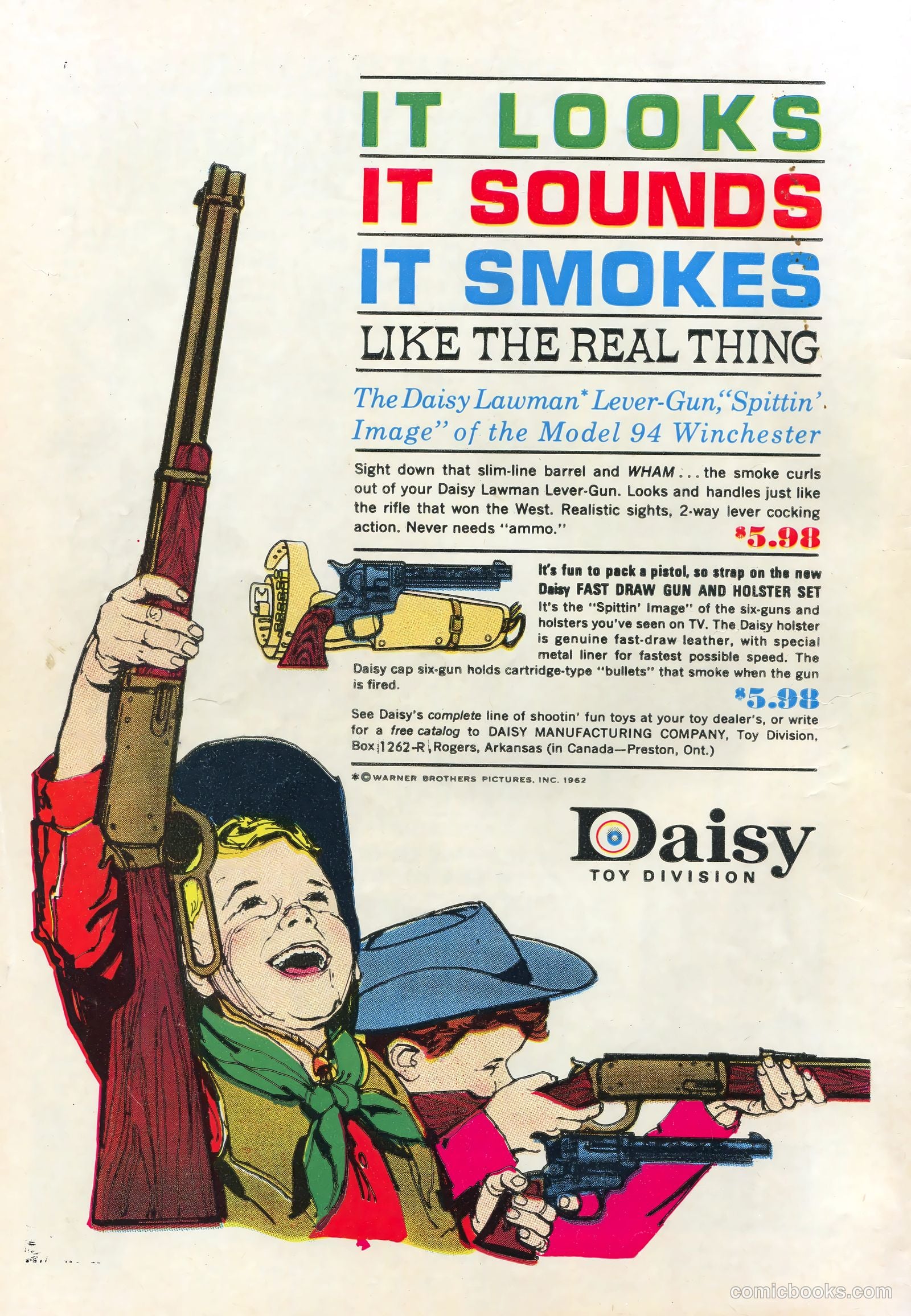 Texas Rangers in Action #39 (1963) — page 36 of 36