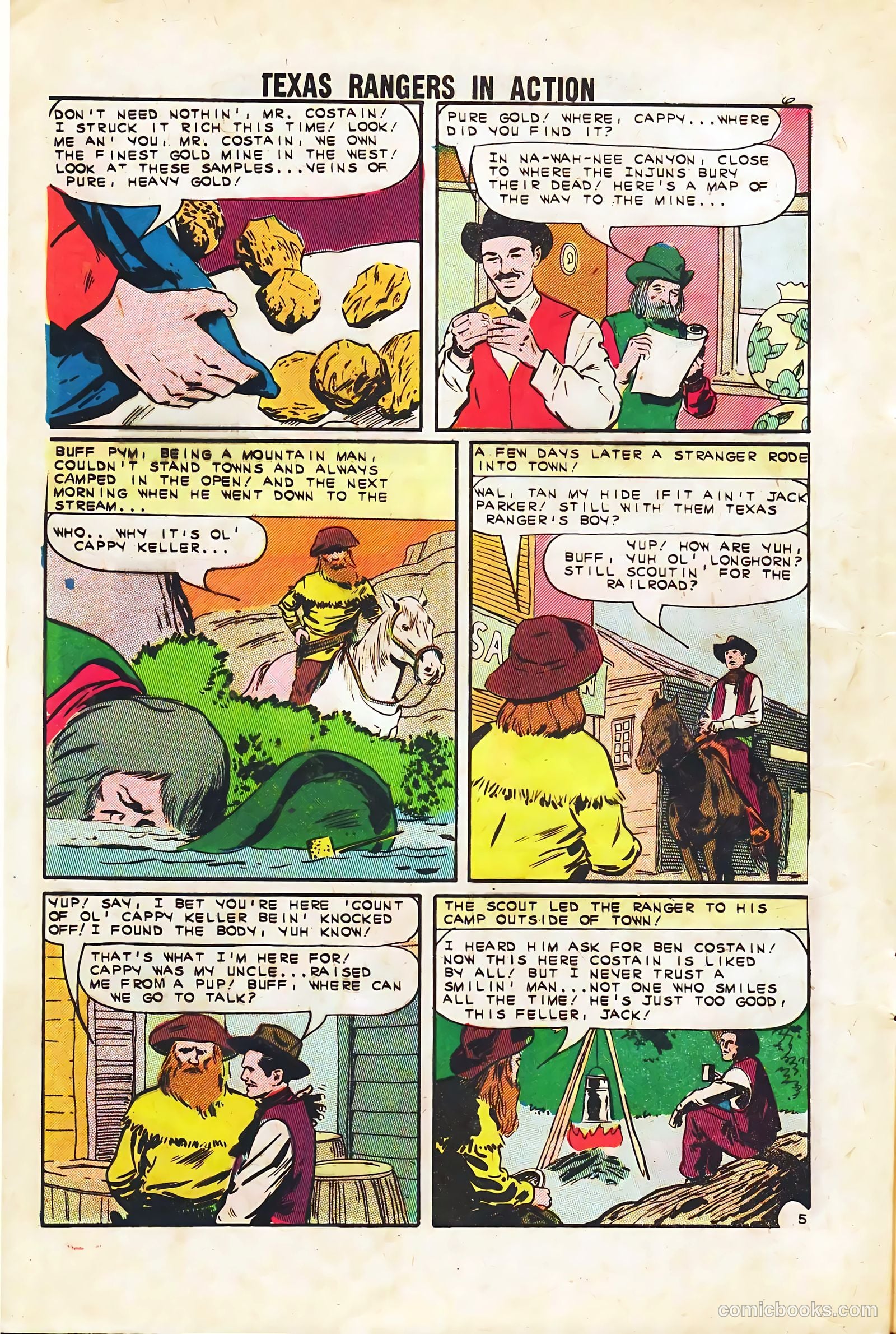 Texas Rangers in Action #40 (1963) — page 8 of 36