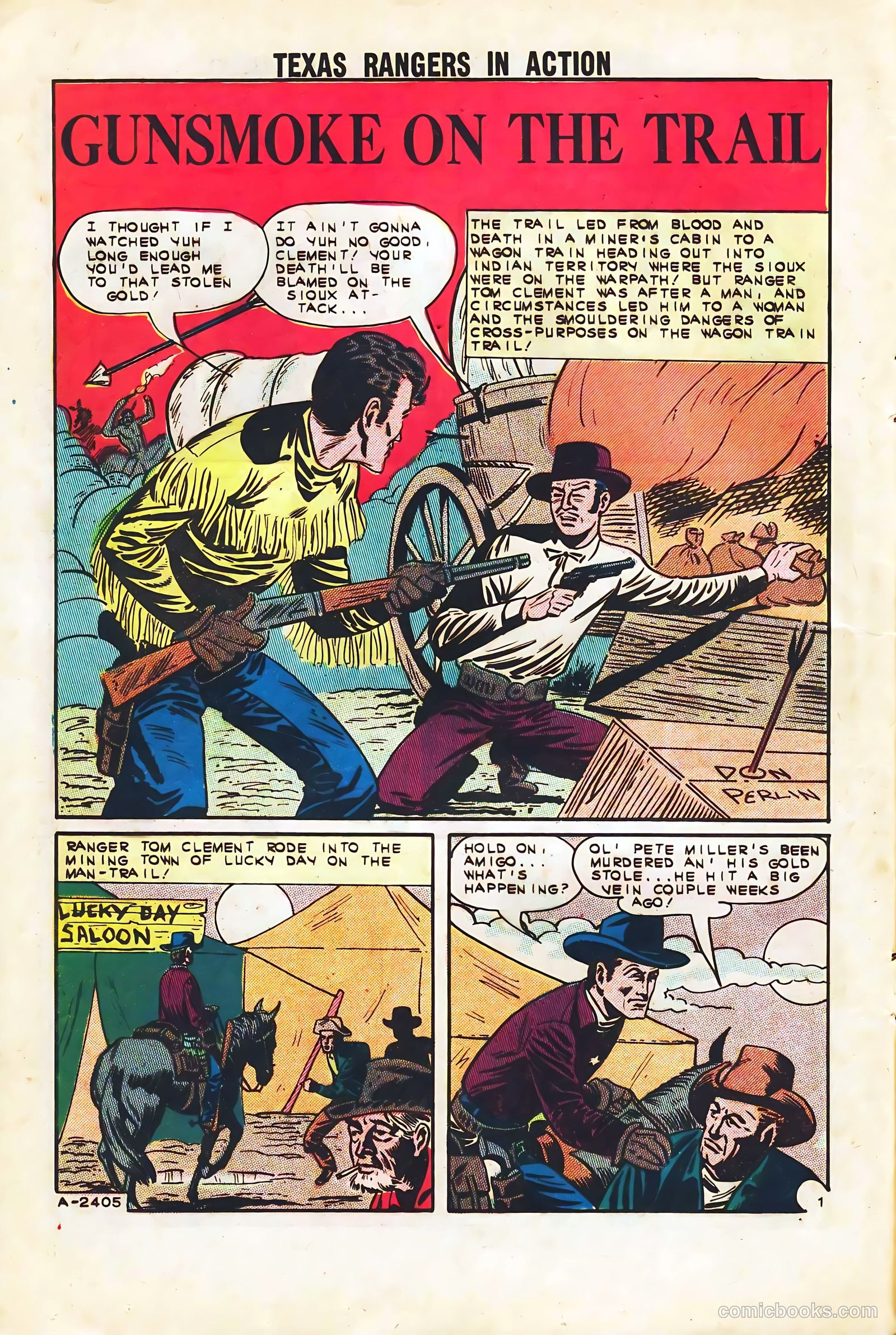Texas Rangers in Action #40 (1963) — page 12 of 36