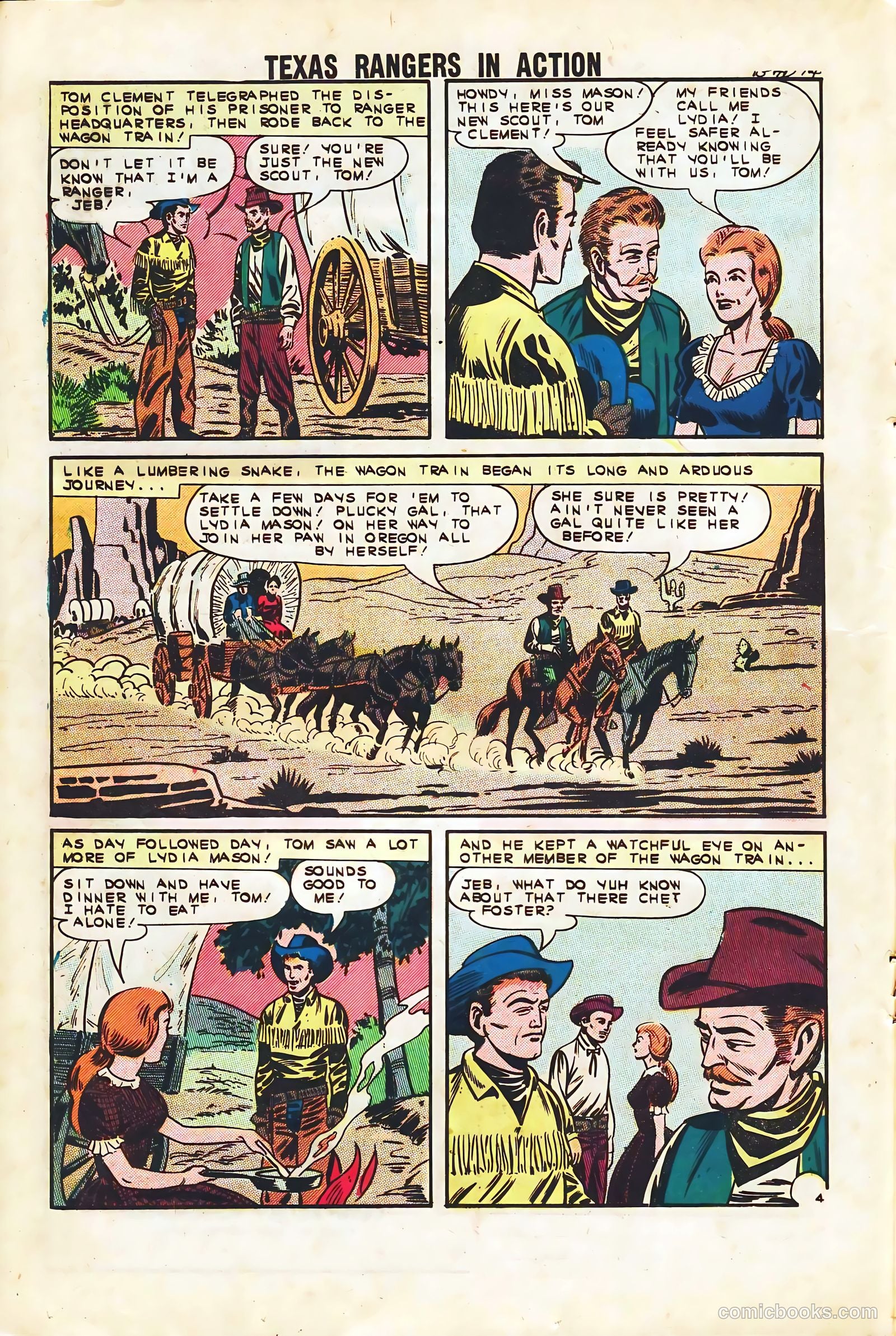 Texas Rangers in Action #40 (1963) — page 16 of 36